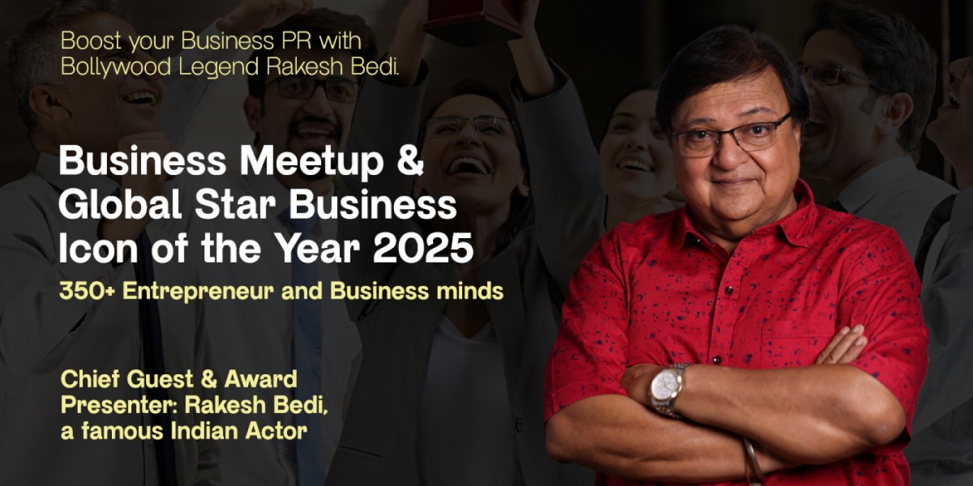 🏆 Global Star Business Icon of the Year 2025 – Audience Edition, 26 July | Event in New Delhi | AllEvents