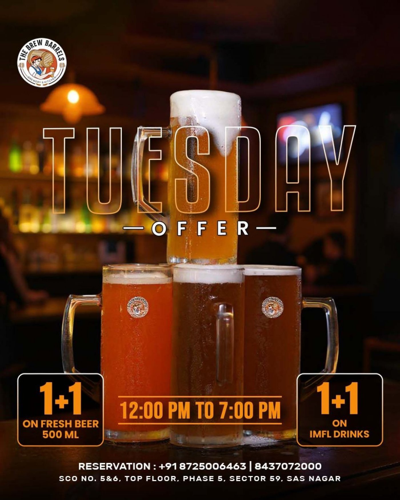 Tuesday Just Got A Whole Lot Smarter At The Brew Barrels! | Event in Mohali | AllEvents