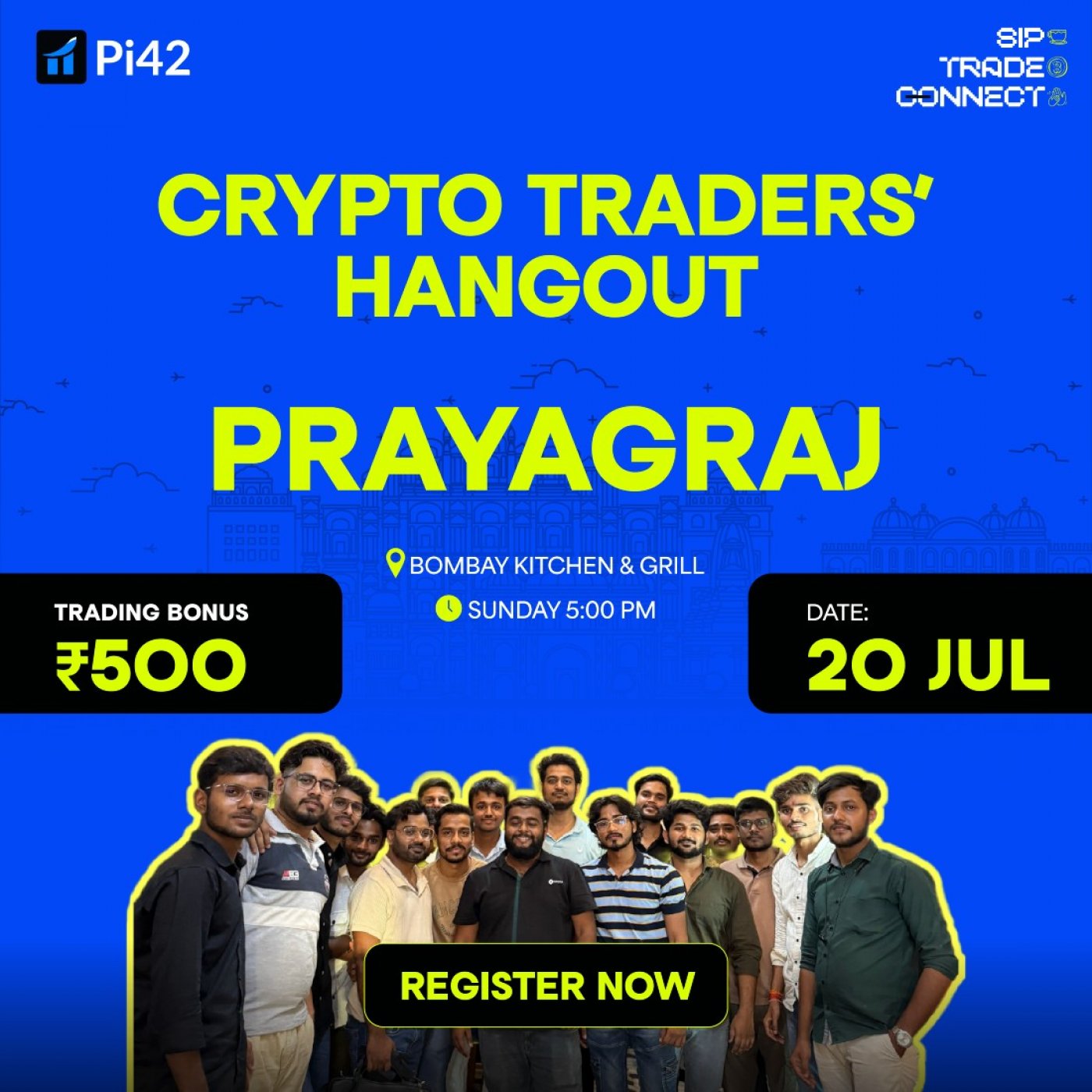 Pi42 Crypto Traders’ Hangout - Prayagraj | Event in Allahabad | AllEvents