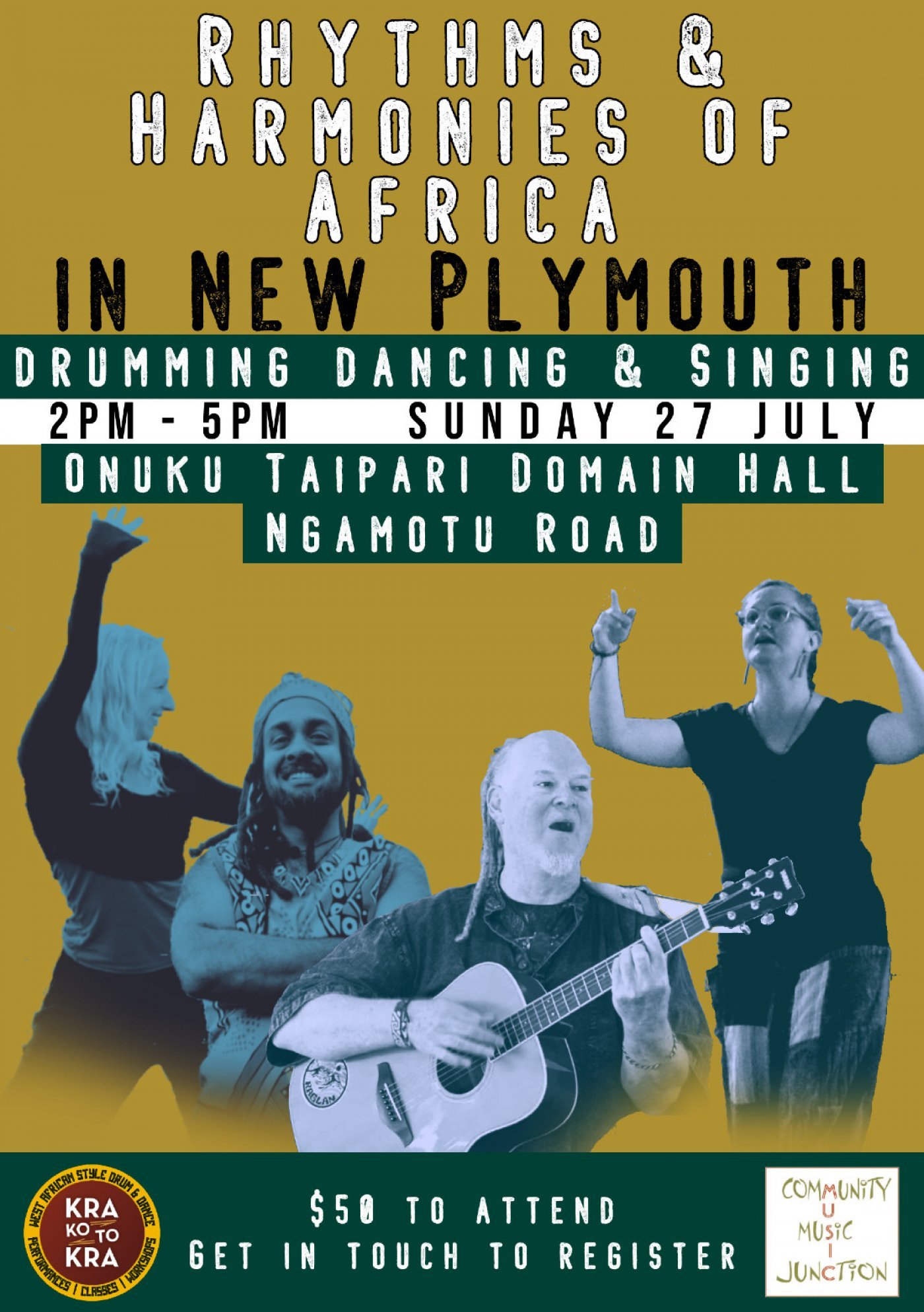 Rhythms and Harmonies of Africa in New Plymouth! , 27 July | Event in New Plymouth | AllEvents