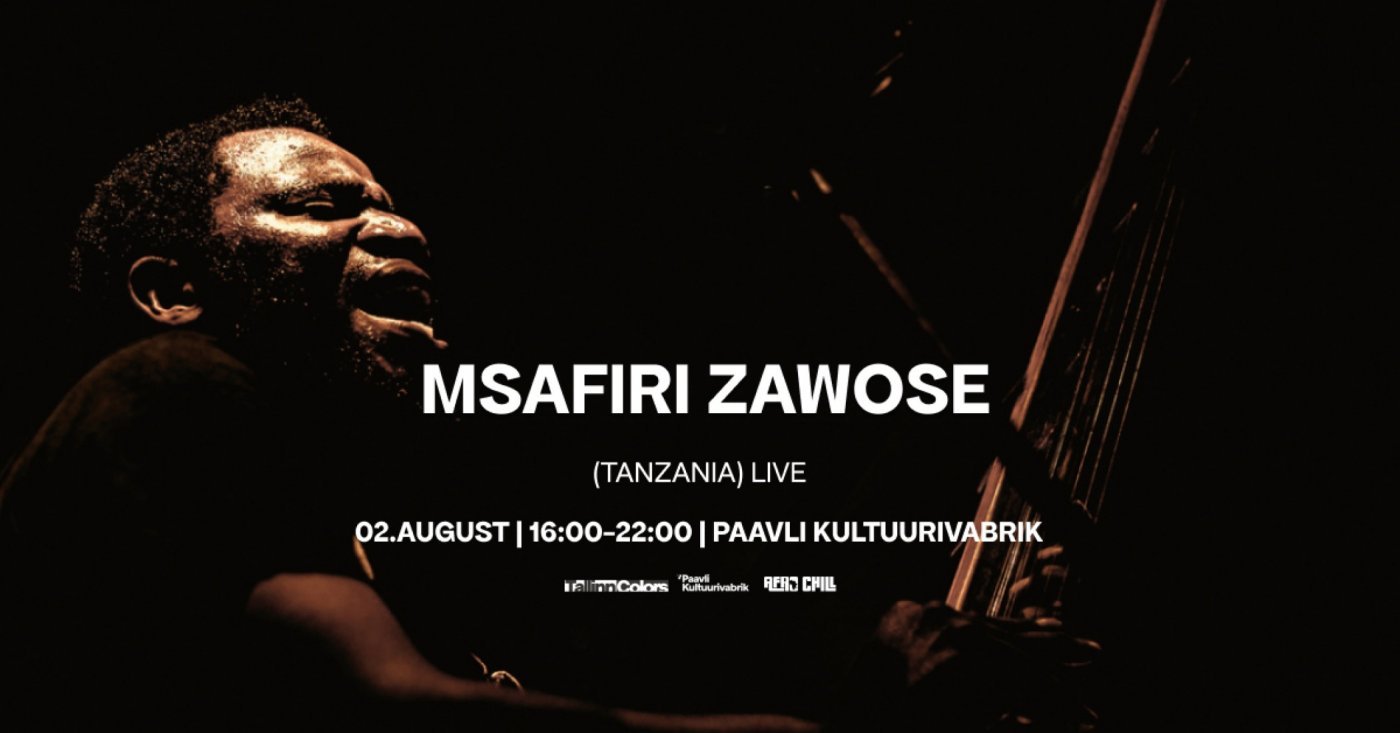 The Spirit of Tanzania – Live with Msafiri Zawose, 2 August | Event in Tallinn | AllEvents