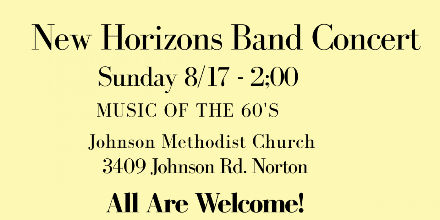 New Horizons Band of Summit/Stark Counties, 17 August | Event in Norton | AllEvents