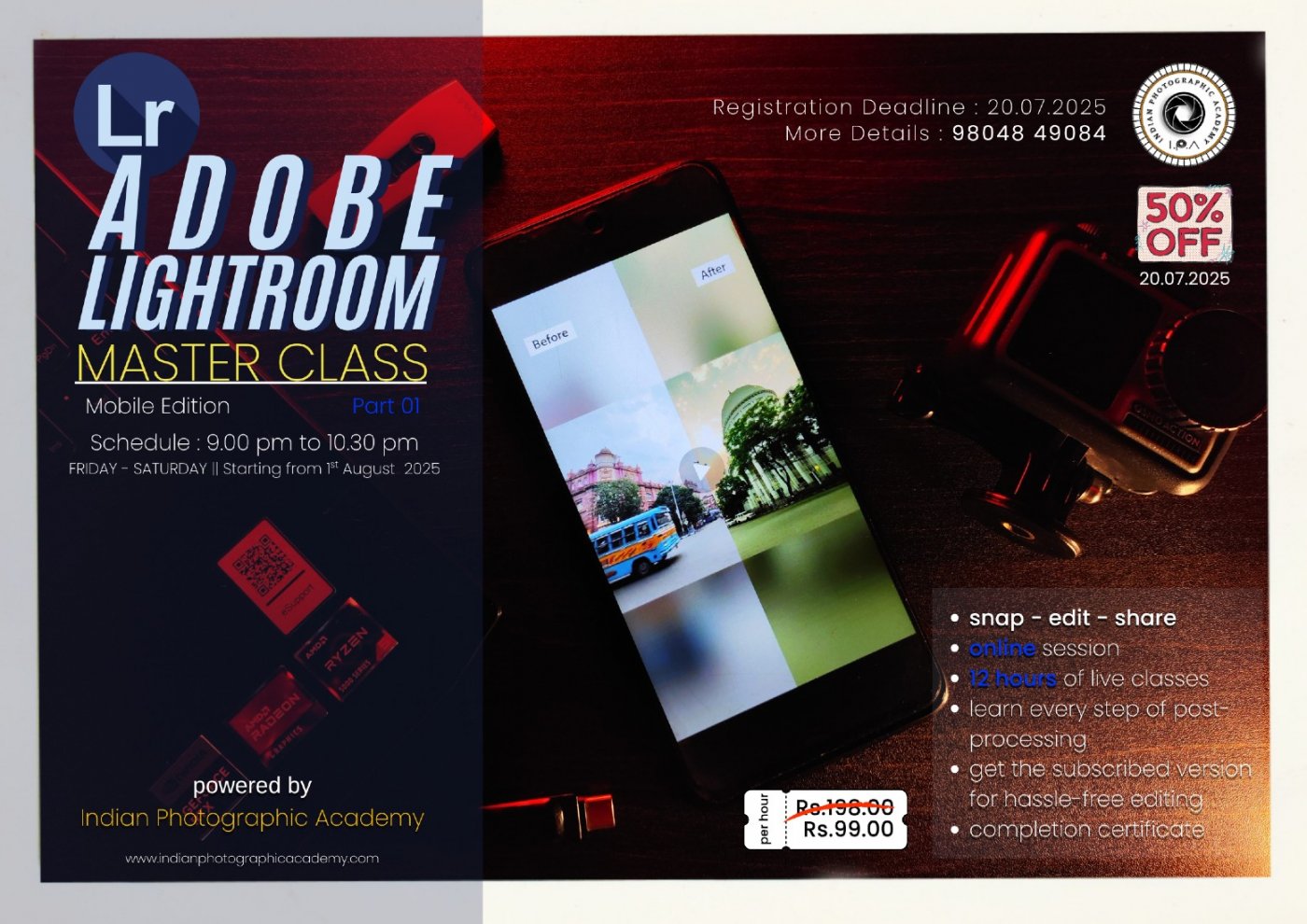 Adobe Lightroom Masterclass by IPA , 1 August | Online Event | AllEvents