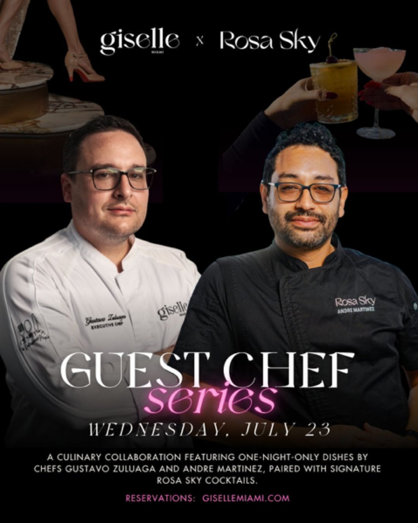 Giselle Guest Chef Series featuring Rosa Sky, 23 July | Event in Miami | AllEvents