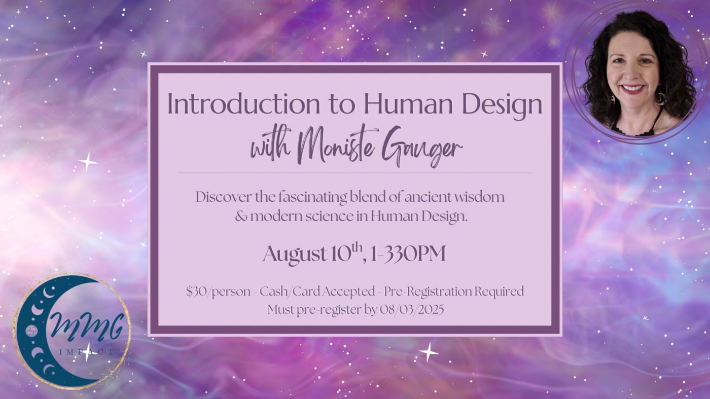 Introduction to Human Design with Moniste Gauger, 10 August | Event in Green Bay | AllEvents
