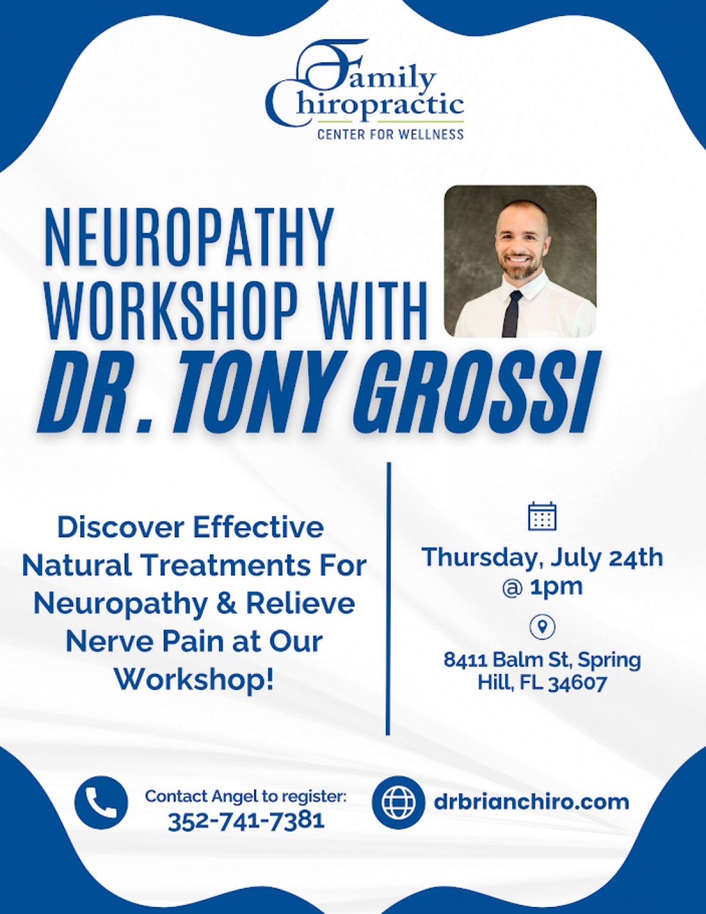 Free Neuropathy Workshop , 24 July | Event in Spring Hill | AllEvents