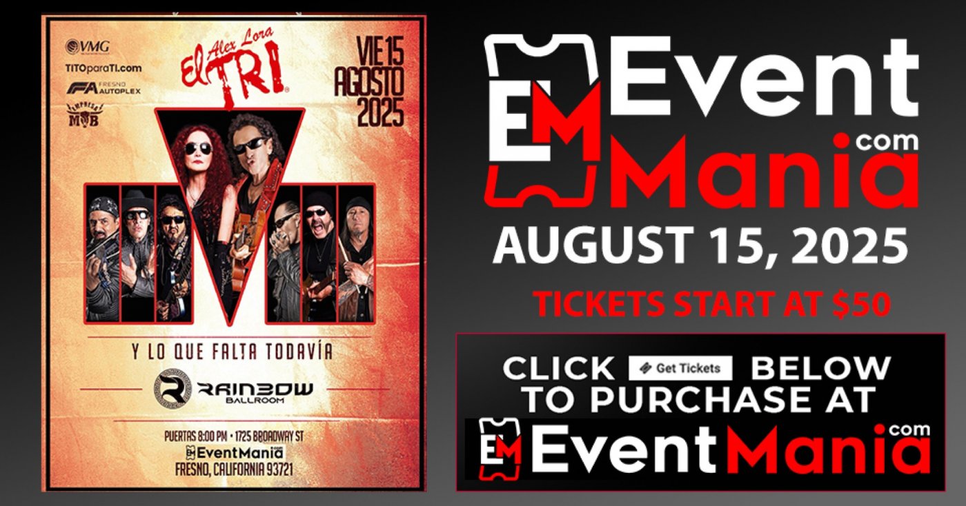 Alex Lora El Tri - Fresno, CA, 15 August | Event in Fresno | AllEvents