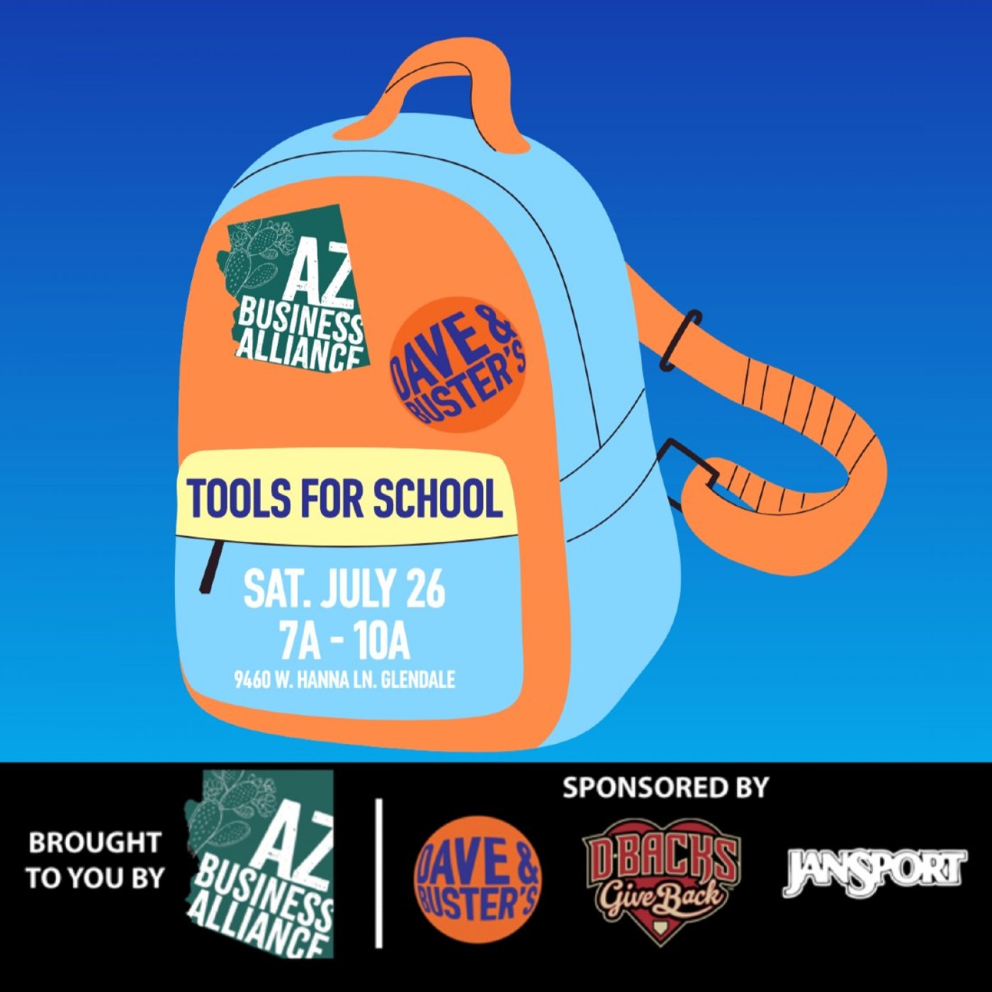 Tools For School, 26 July | Event in Glendale | AllEvents