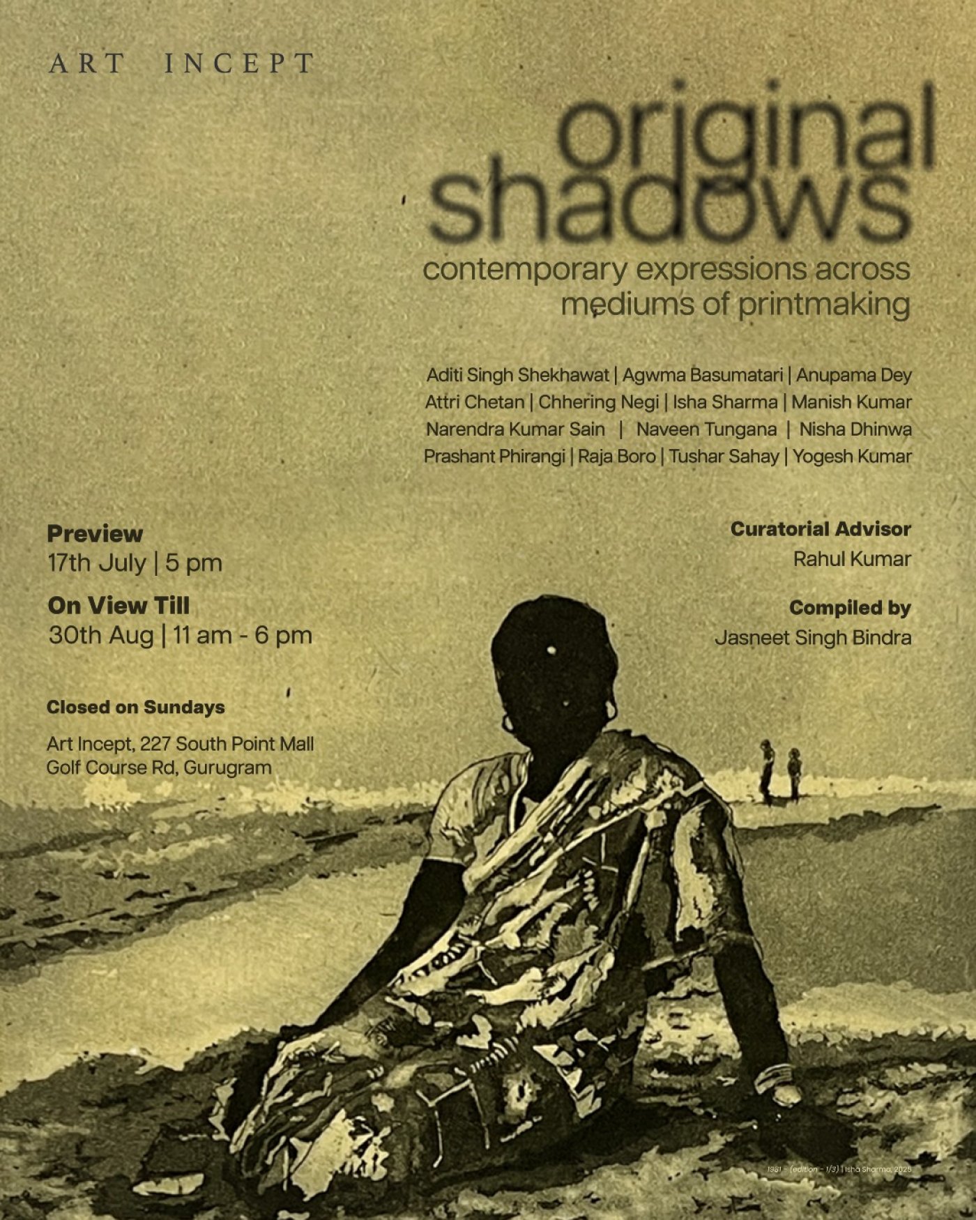 Original Shadows : Contemporary Expressions Across Mediums of Printmaking by 14 artists, 17 July | AllEvents