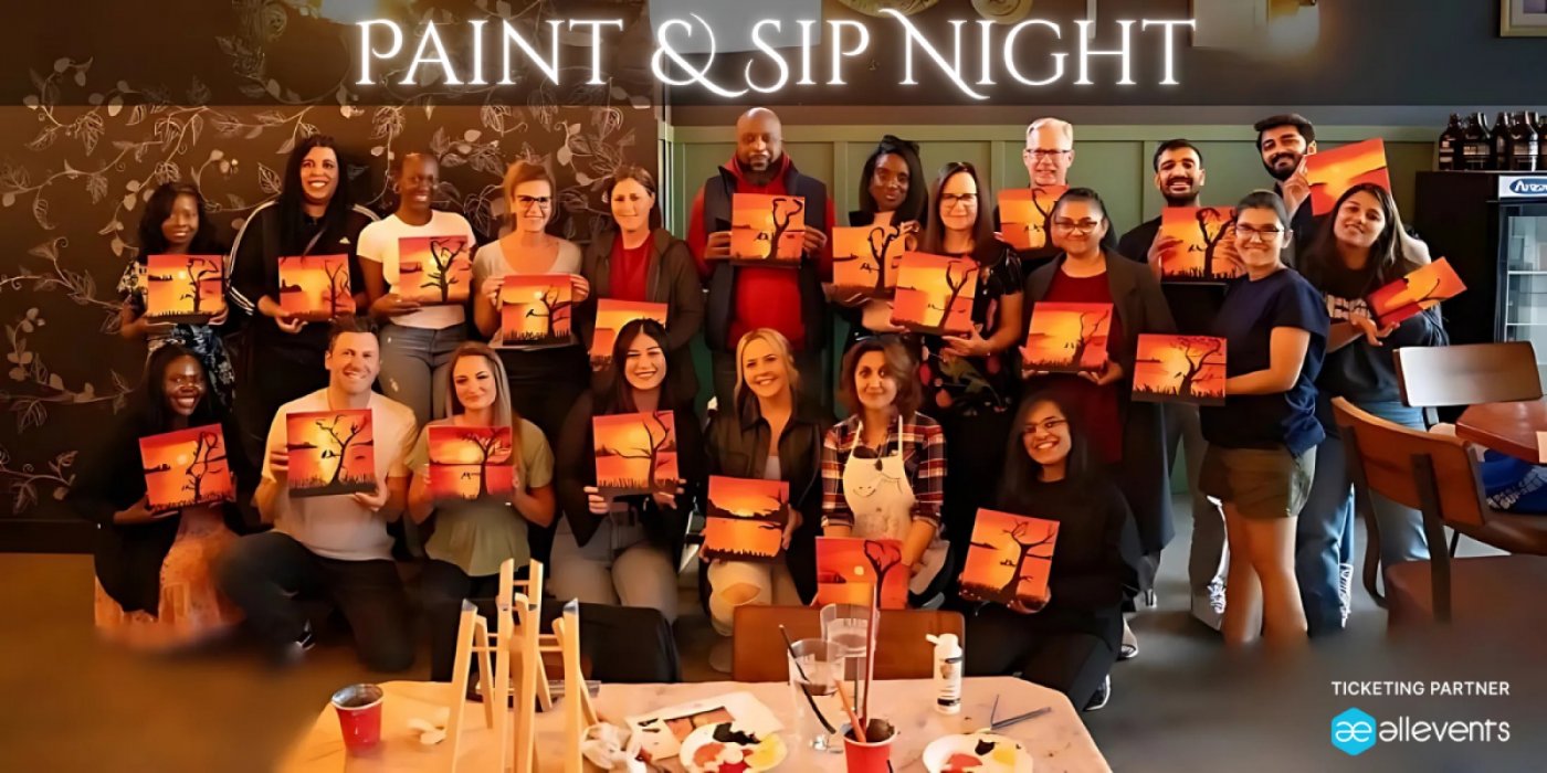 Paint and Sip Night For Adults in Pub | Event in Calgary | AllEvents