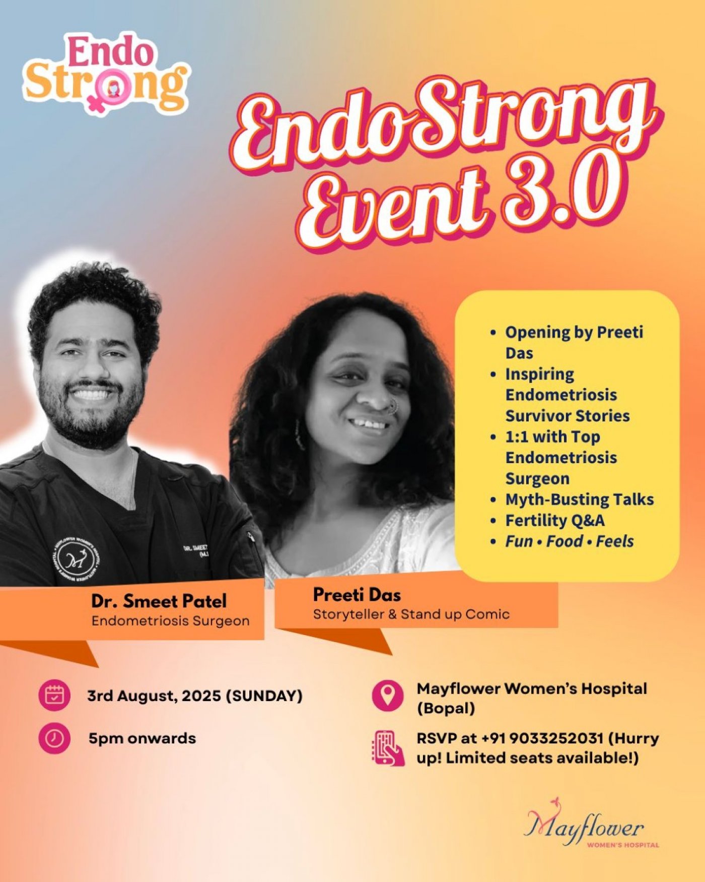 EndoStrong Community Meet, 3 August | Event in Ahmedabad | AllEvents