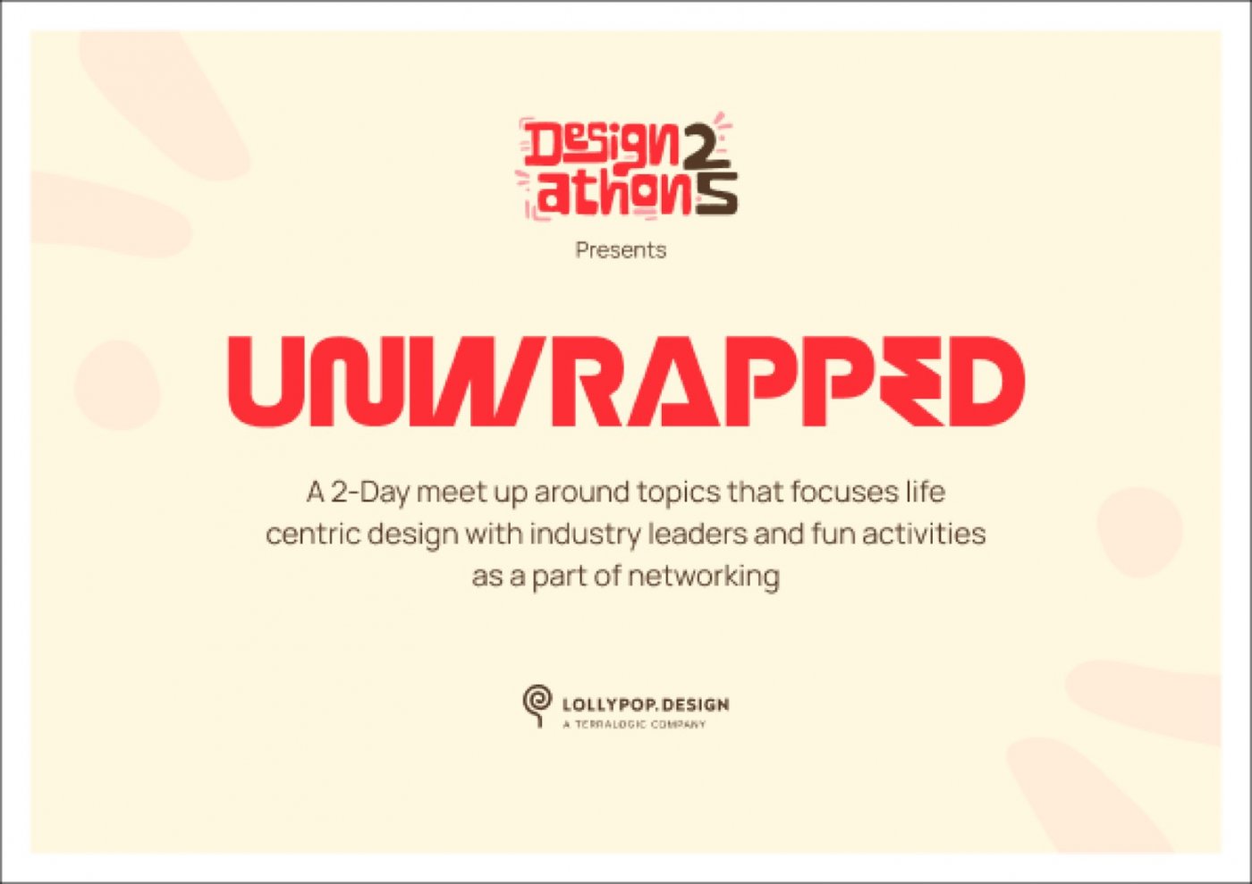 Unwrapped 2025| Meet-up series by Lollypop Designathon, 26 July | Event in Bangalore | AllEvents