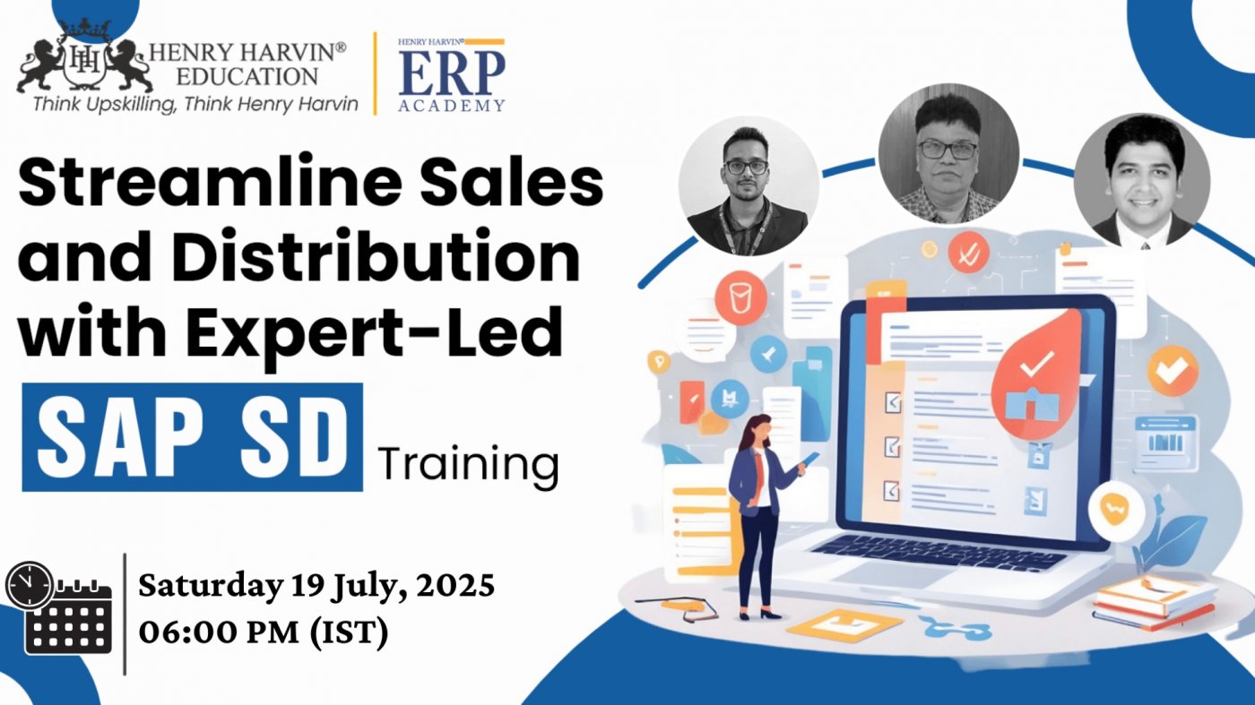 SAP SD (Sales and Distribution) - Webinar, 19 July | Online Event | AllEvents