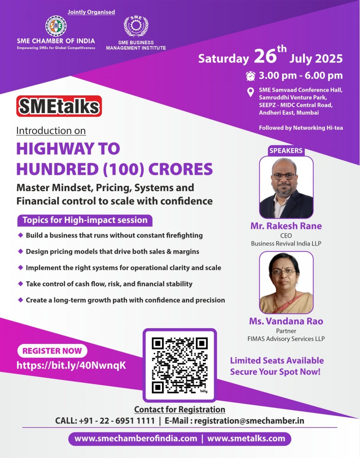 HIGHWAY TO HUNDRED (100) CRORES!!!, 26 July | Event in Mumbai | AllEvents