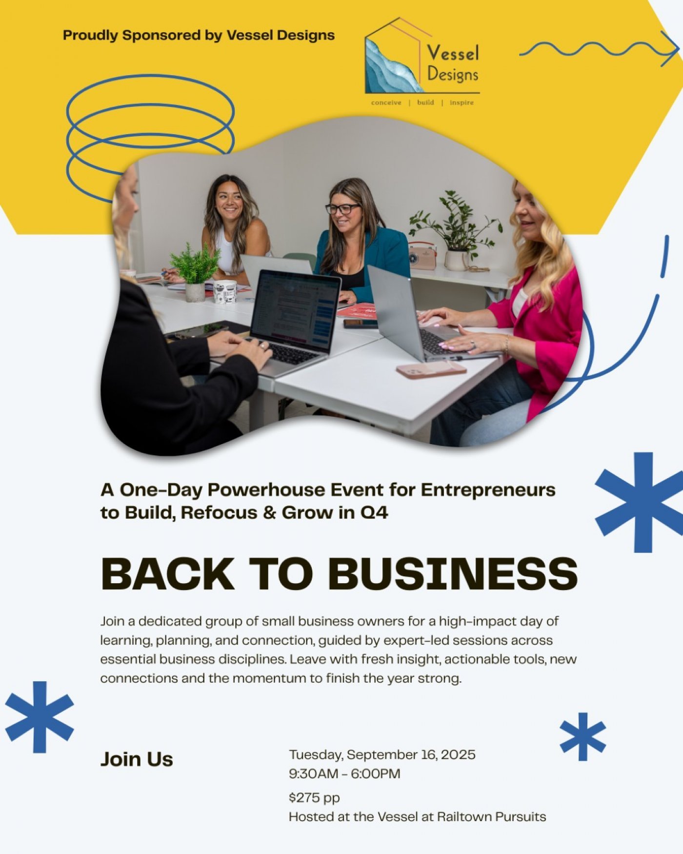 Back to Business: A One-Day Powerhouse Event for Entrepreneurs to Build, Refocus & Grow in Q4, 16 September