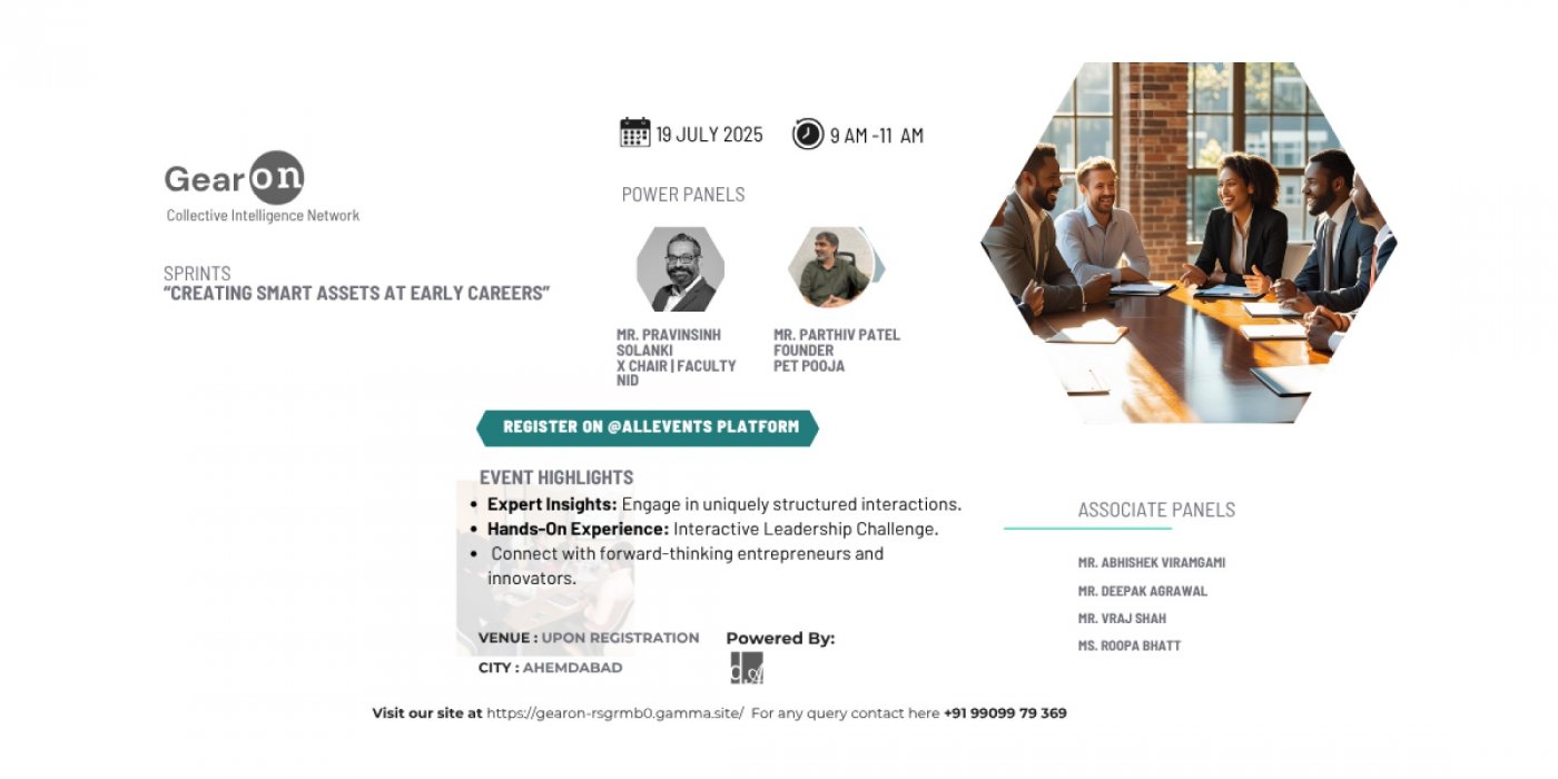 FutureForm Sprint Shaping scalable ideas and smart investments., 19 July | Event in Ahmedabad | AllEvents