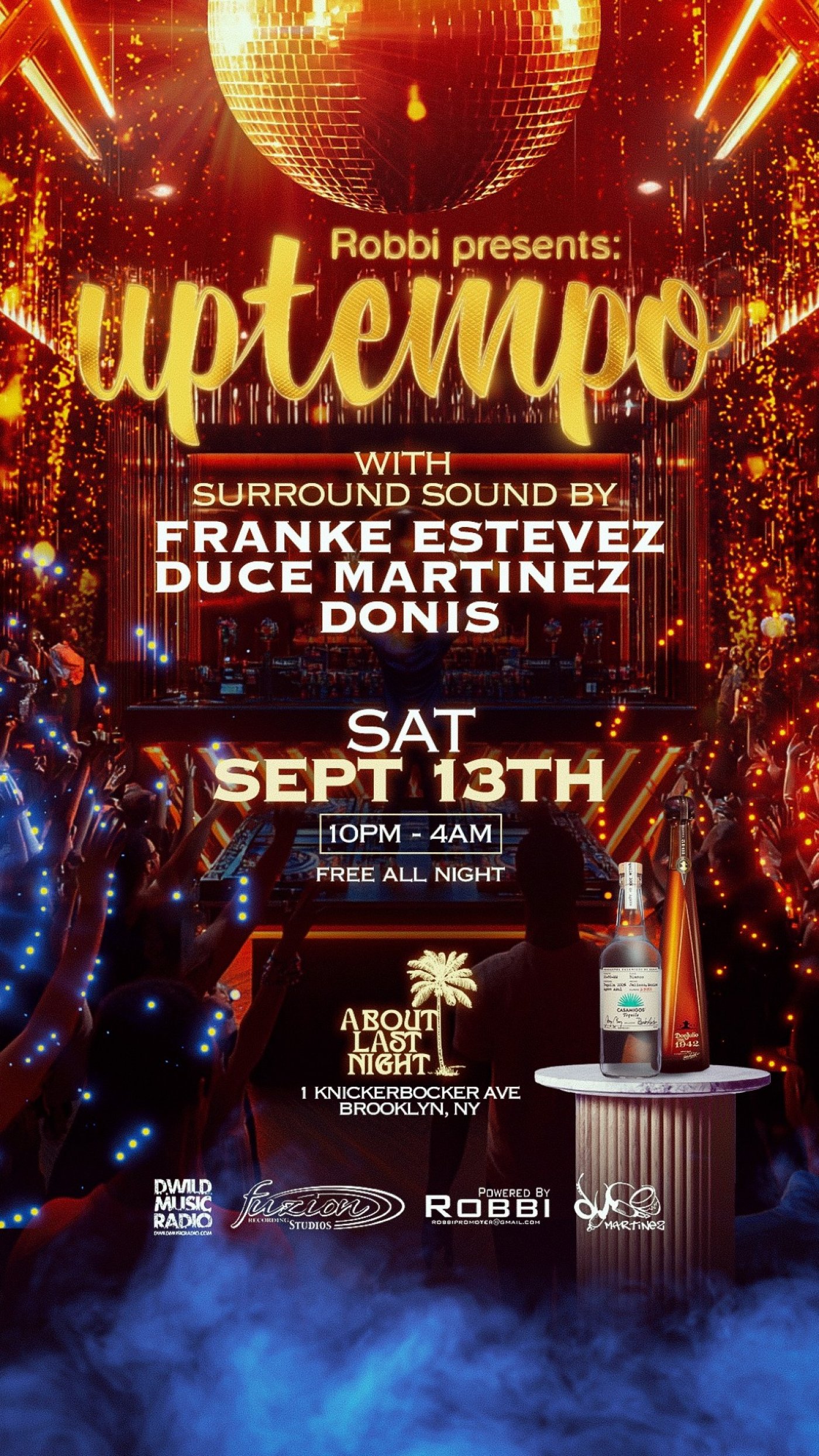 Robbi presents UPTEMPO         , 13 September | Event in Maspeth | AllEvents