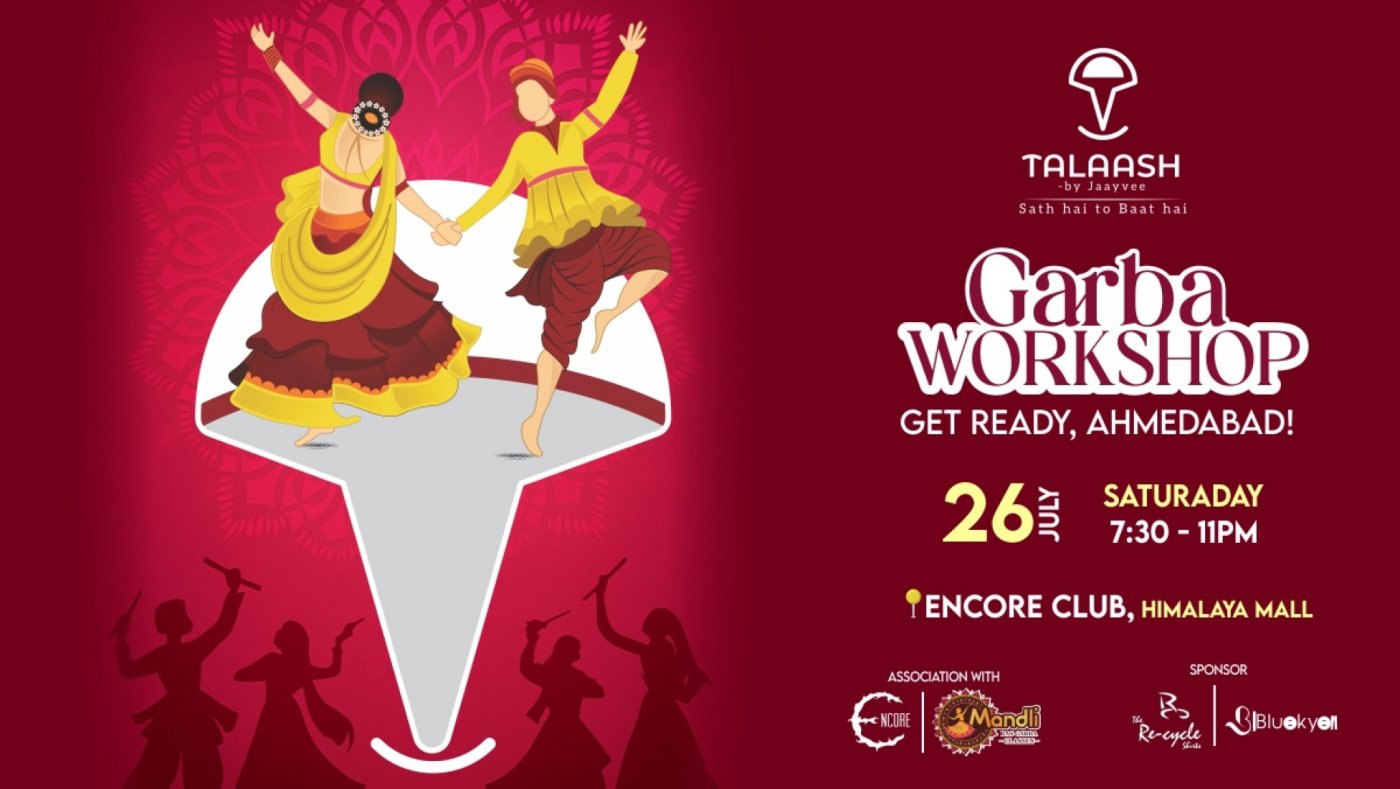 Garba Workshop 26 July, 26 July | Event in Ahmedabad | AllEvents