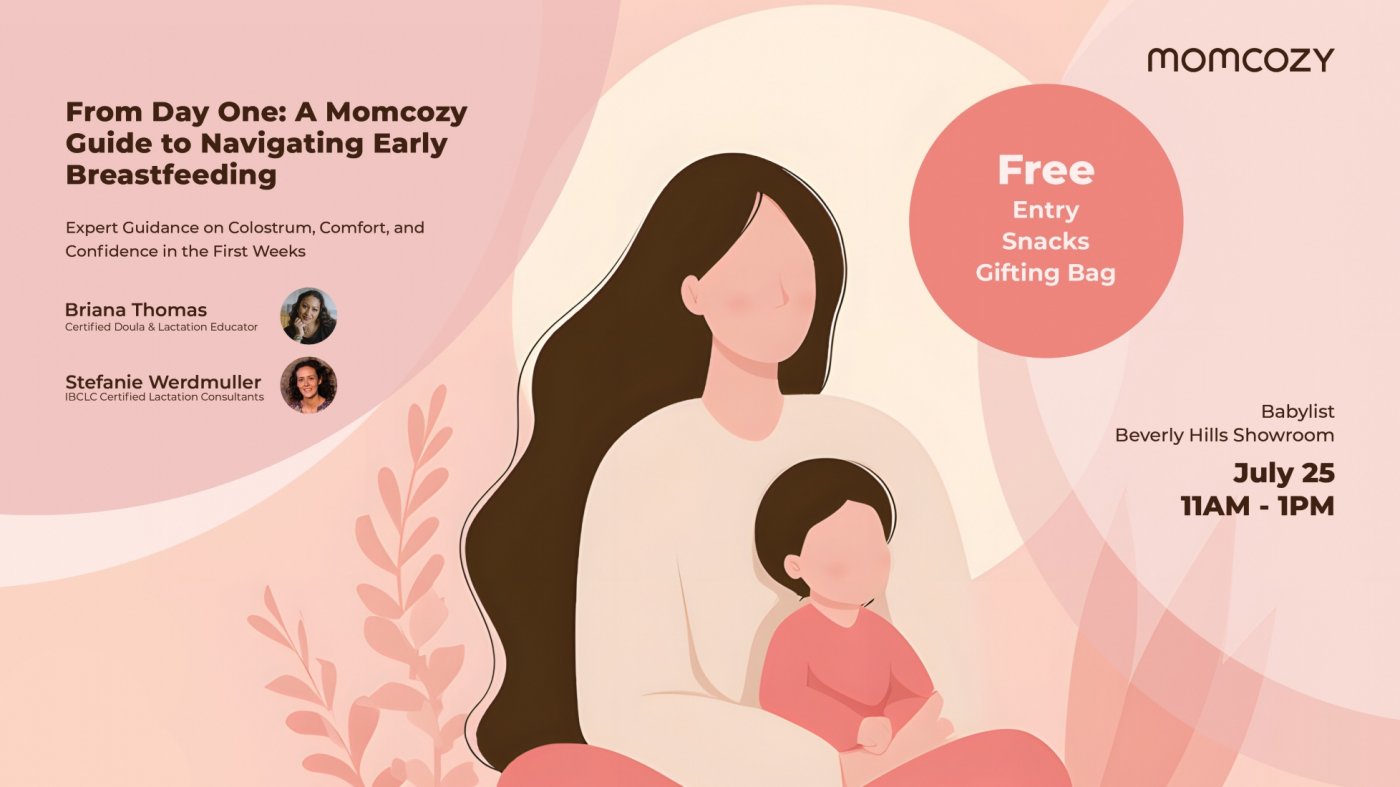 From Day One: A Momcozy Guide to Navigating Early Breastfeeding, 25 July | Event in Beverly Hills | AllEvents