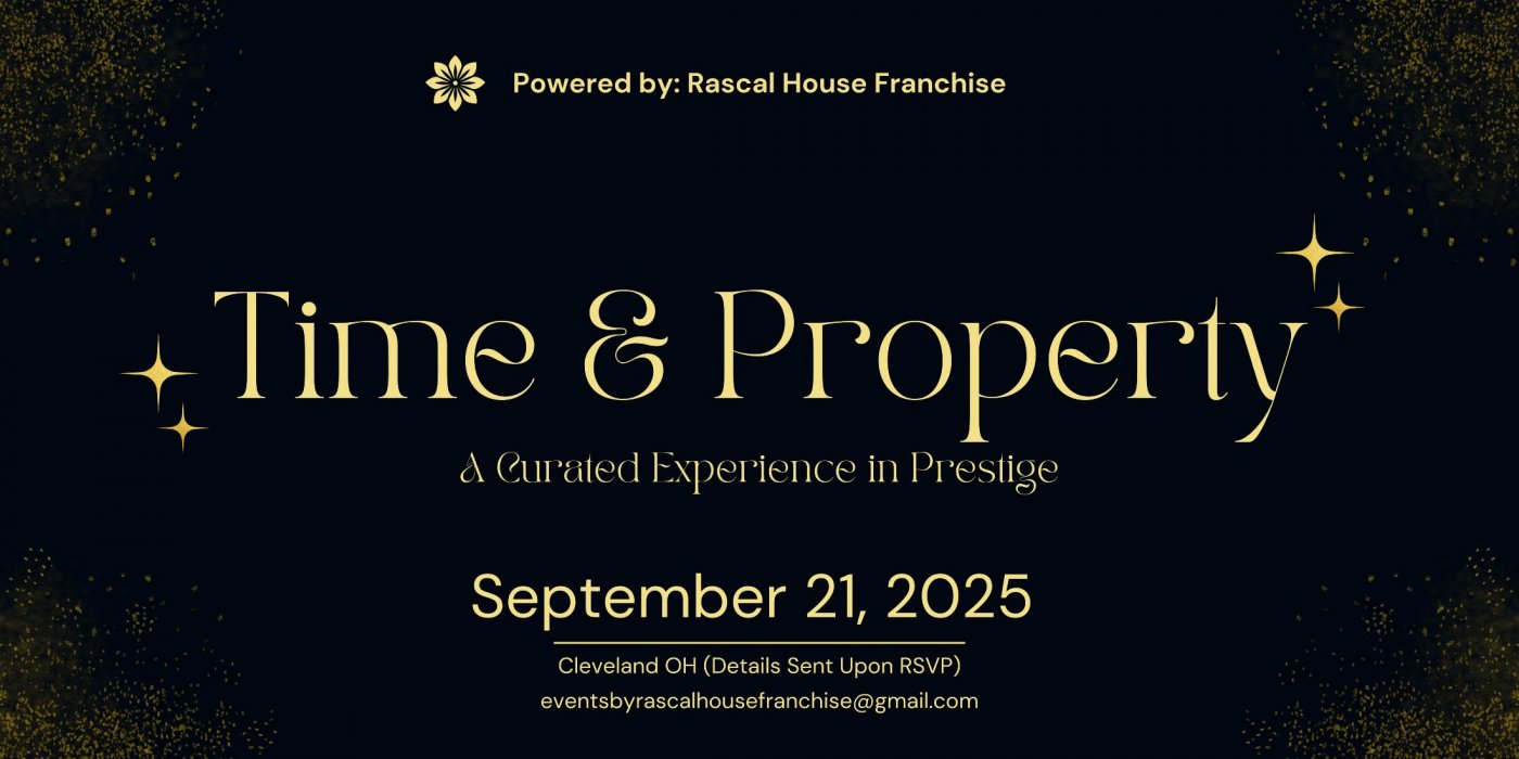 Time & Property: A Curated Experience in Prestige, 21 September | Event in Cleveland | AllEvents