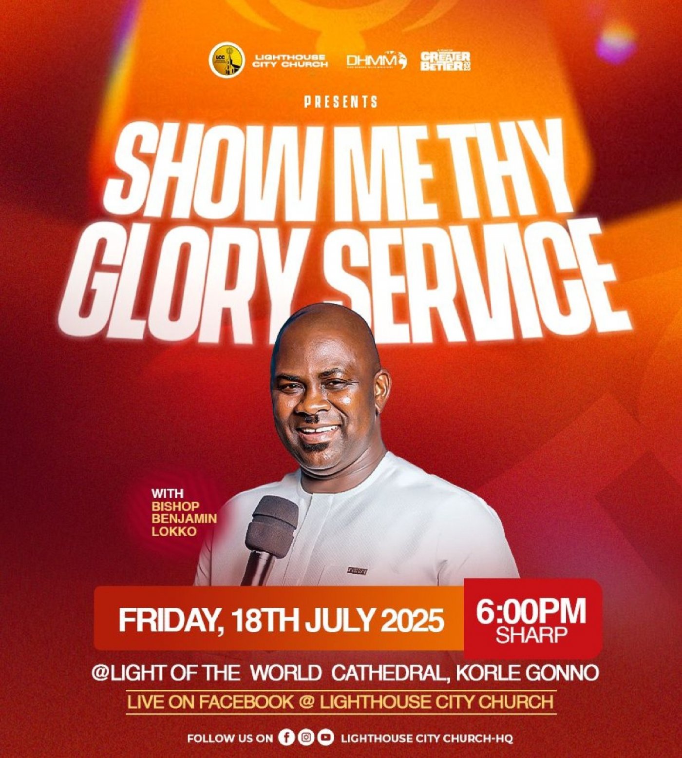 SHOW ME THY GLORY | Event in Accra | AllEvents