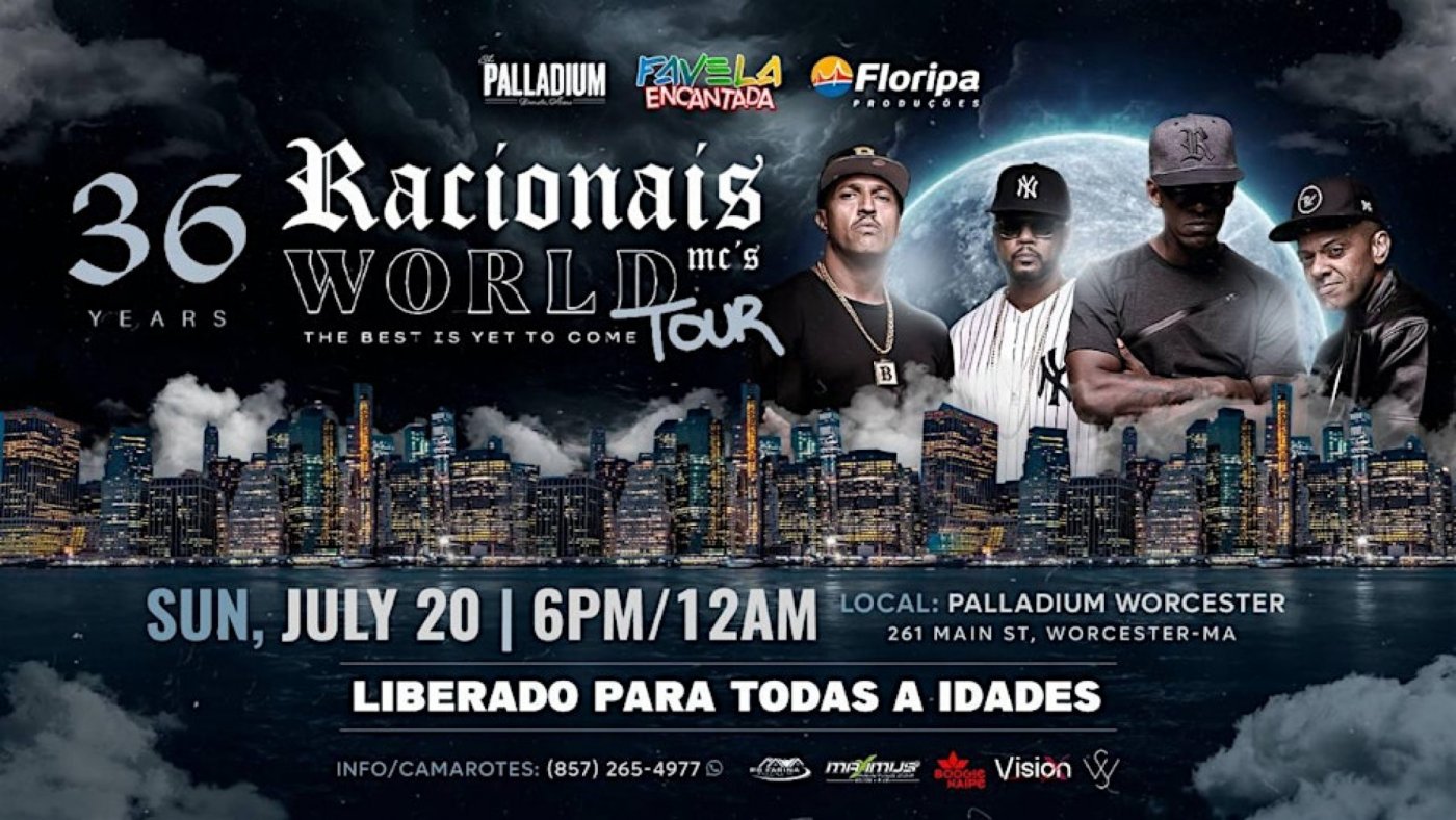 RACIONAIS MCS | ALL AGES @ PALLADIUM | JULY 20 SUNDAY, 20 July | Event in Worcester | AllEvents