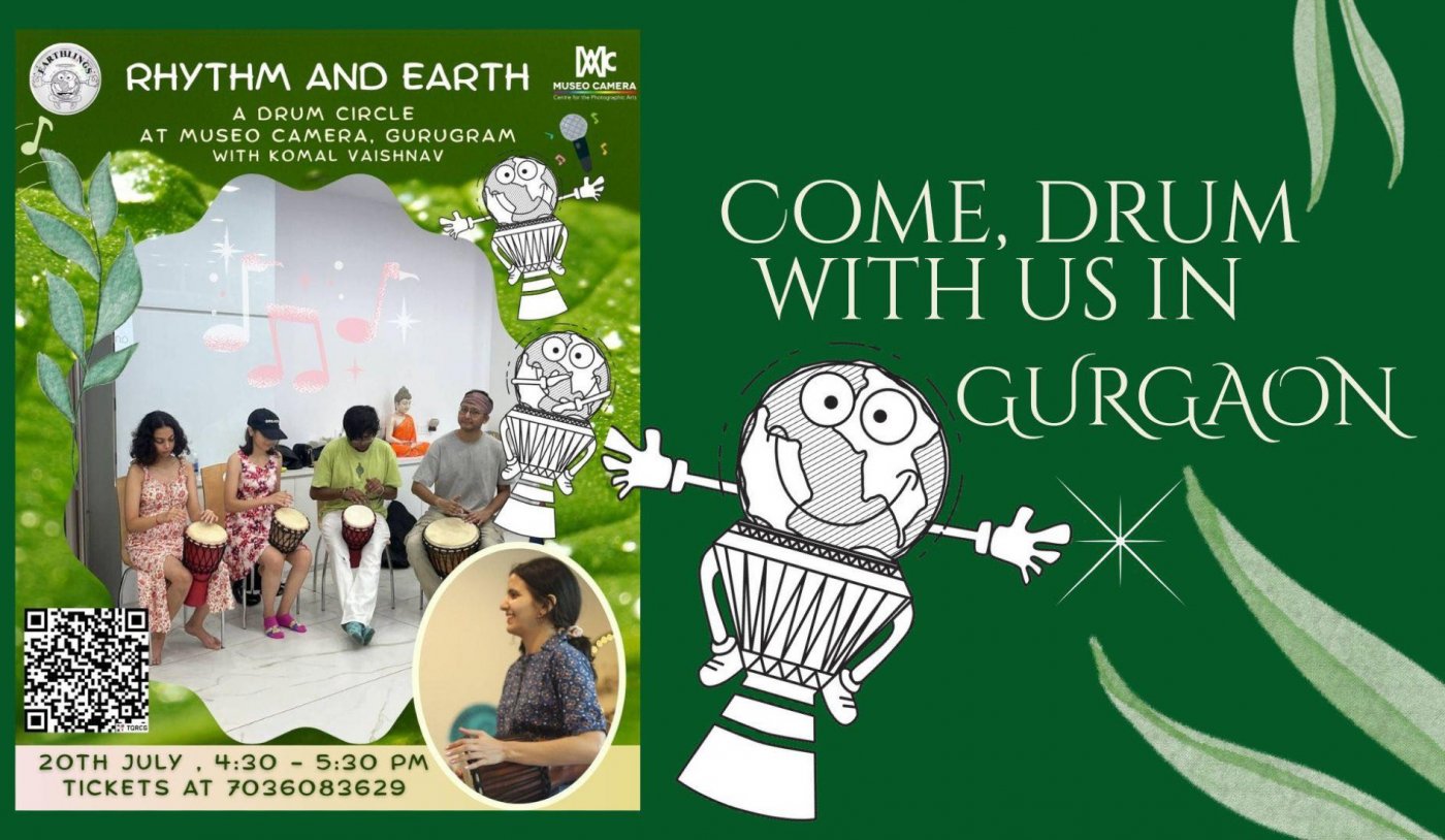 Rhythm and Earth - A drum circle in Gurgaon , 20 July | Event in Gurgaon | AllEvents