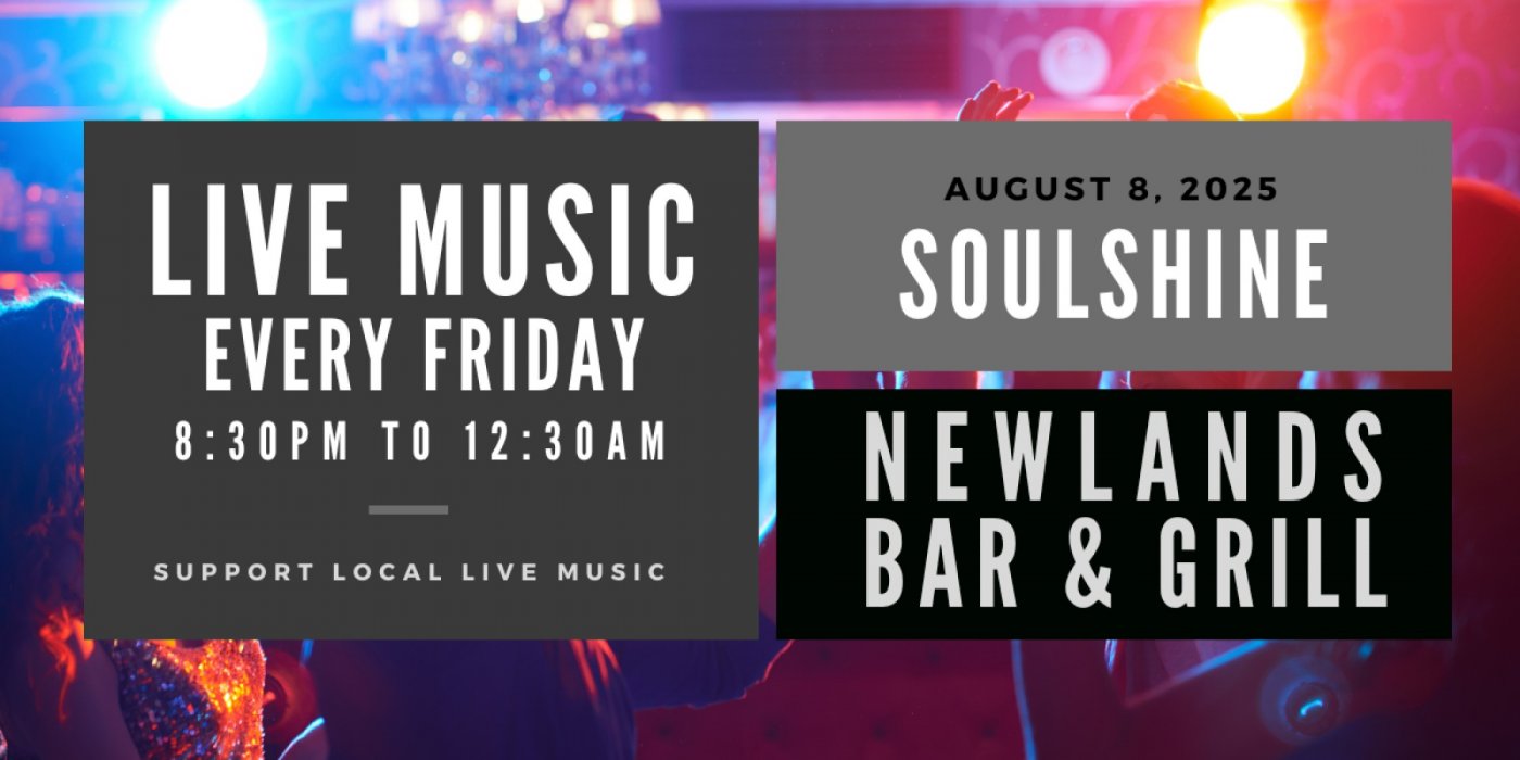 SoulShine LIVE @ Newlands Bar & Grill, 8 August | Event in Langley | AllEvents