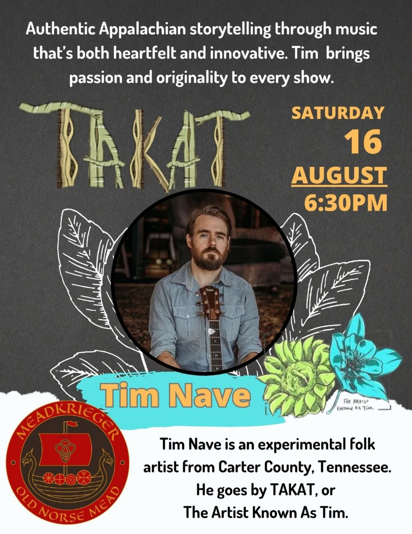 Live Music with TAKAT - Appalachian Acoustic, 16 August | Event in Loveland | AllEvents