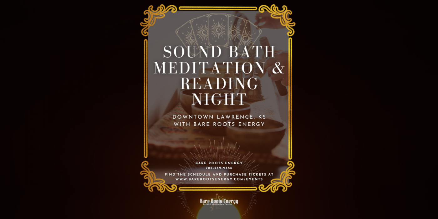 ✨ Sound Bath Meditation & 🔮 Reading Night | Event with Bare Roots Energy (1), 1 August | AllEvents