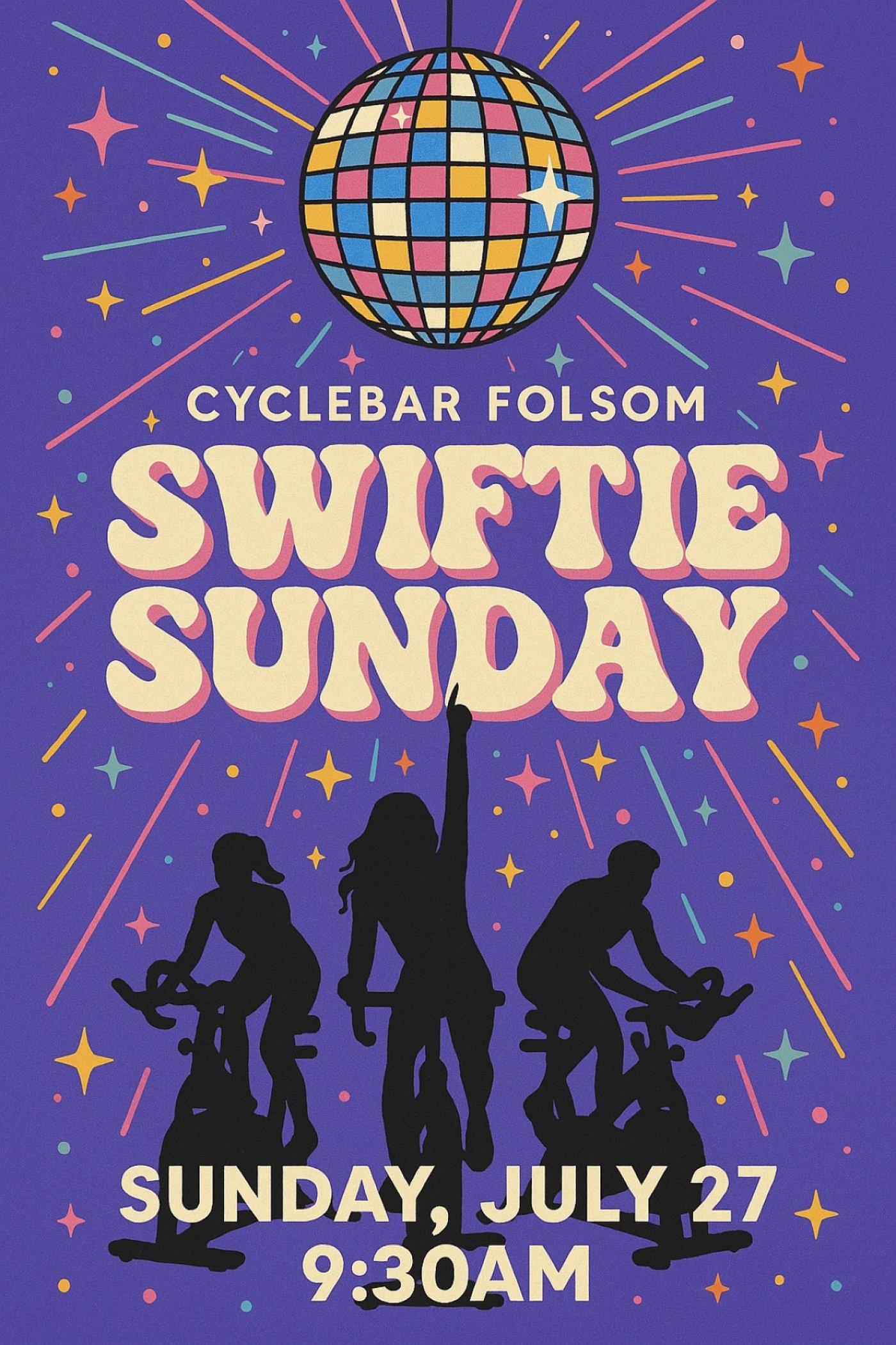 Swiftie Sunday Ride at Cyclebar Folsom, 27 July | Event in Folsom | AllEvents