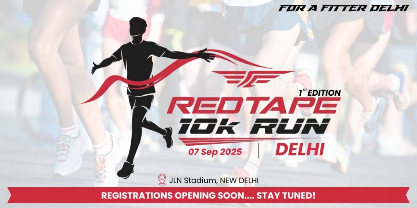 REDTAPE 10K RUN DELHI, 7 September | Event in New Delhi | AllEvents