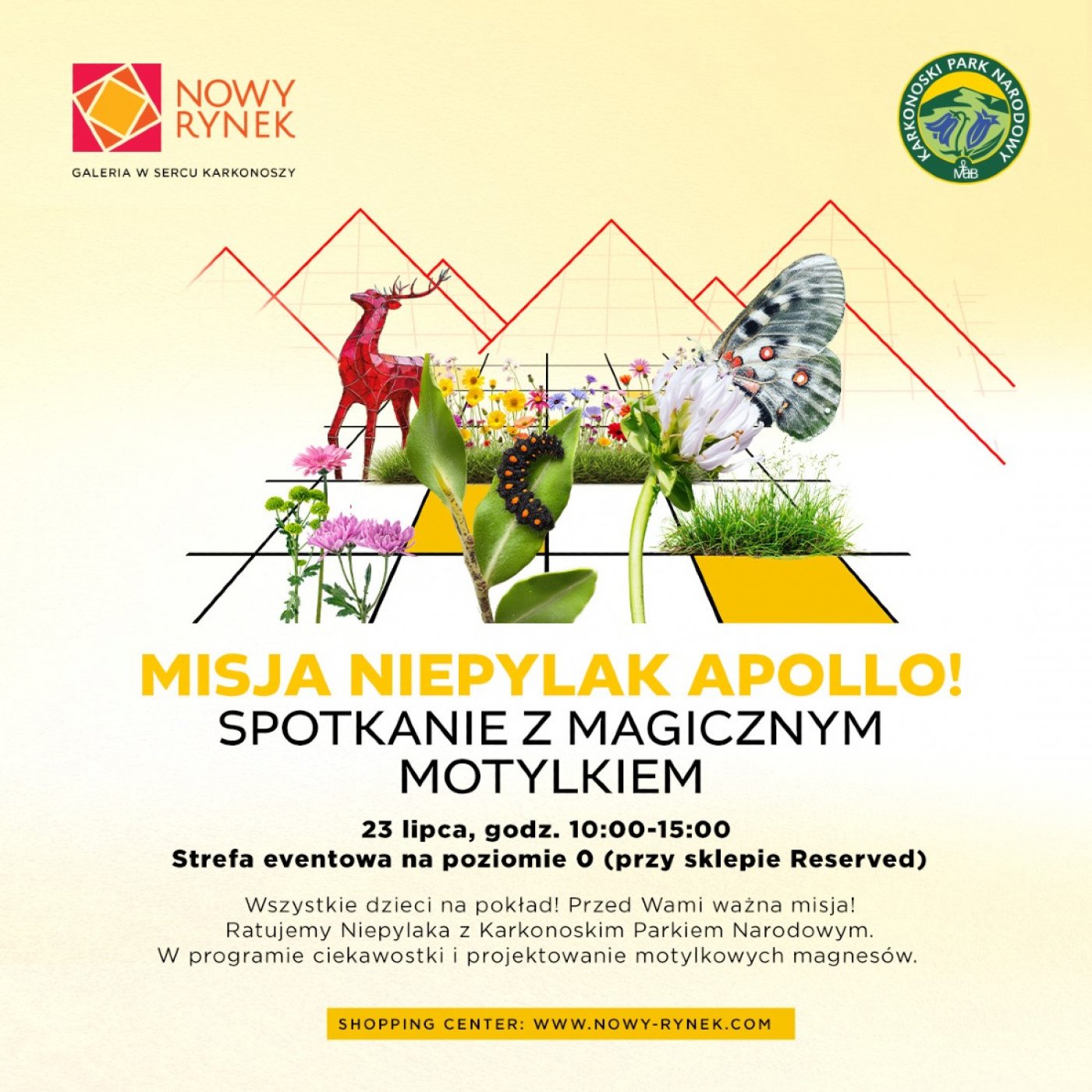 Wakacyjna „Misja Niepylak Apollo” – edukacyjna przygoda w Galerii Nowy Rynek, 23 July | Event in Jelenia Gora