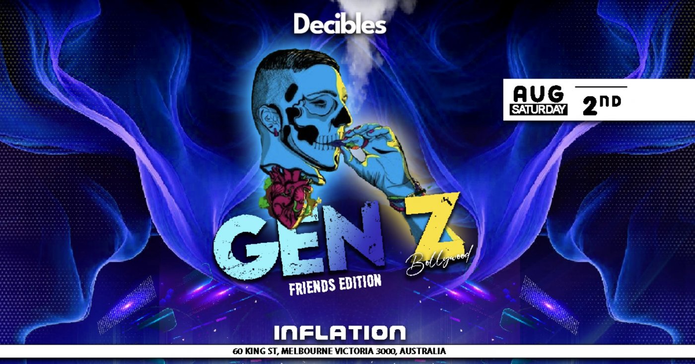 'BOLLYWOOD GENZ - Friends Edition' at Inflation, Melbourne 'BOLLYWOOD GENZ - Friends Edition' at Inflation, Melbourne