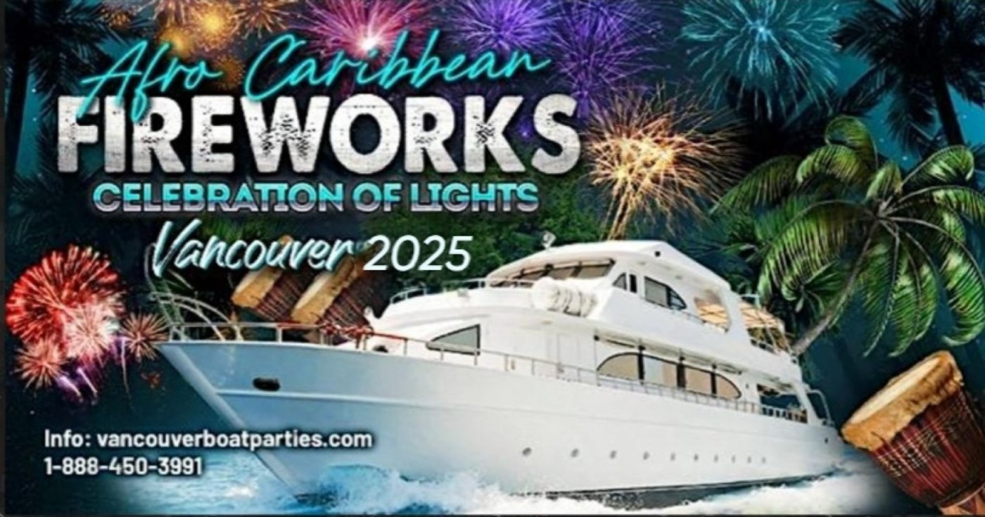 Vancouver Fireworks Boat Party Show 2025 | Afro Caribbean Edition, 26 July | Event in Vancouver | AllEvents