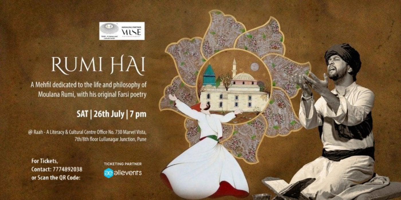 Rumi Hai By Ashwin 'Afraad', 26 July | Event in Pune | AllEvents