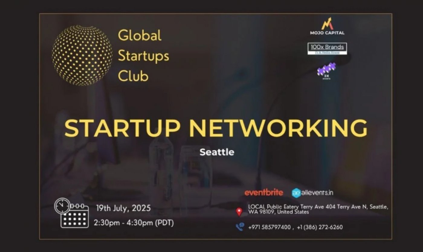STARTUP NETWORKING Seattle 2025, 19 July | Event in Seattle | AllEvents