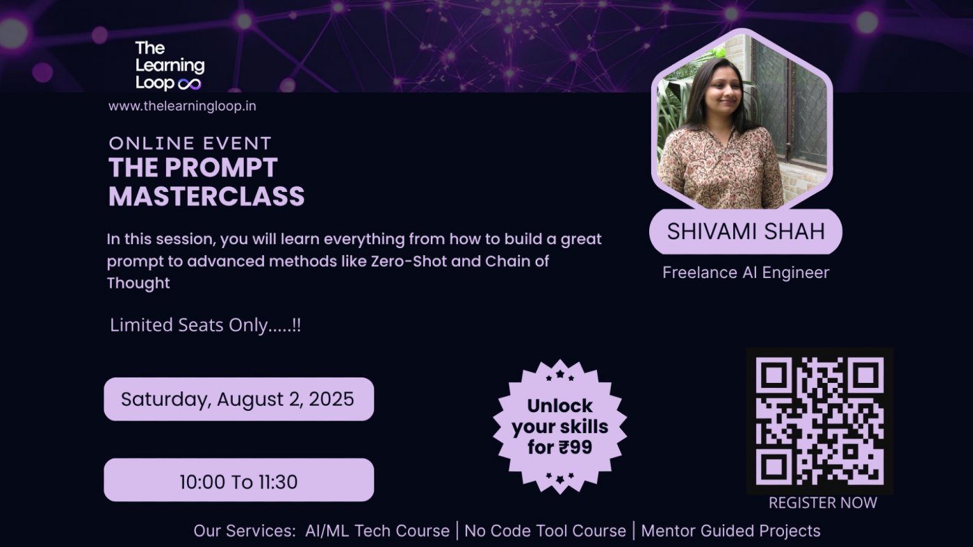 THE PROMPT MASTER CLASS, 2 August | Online Event | AllEvents