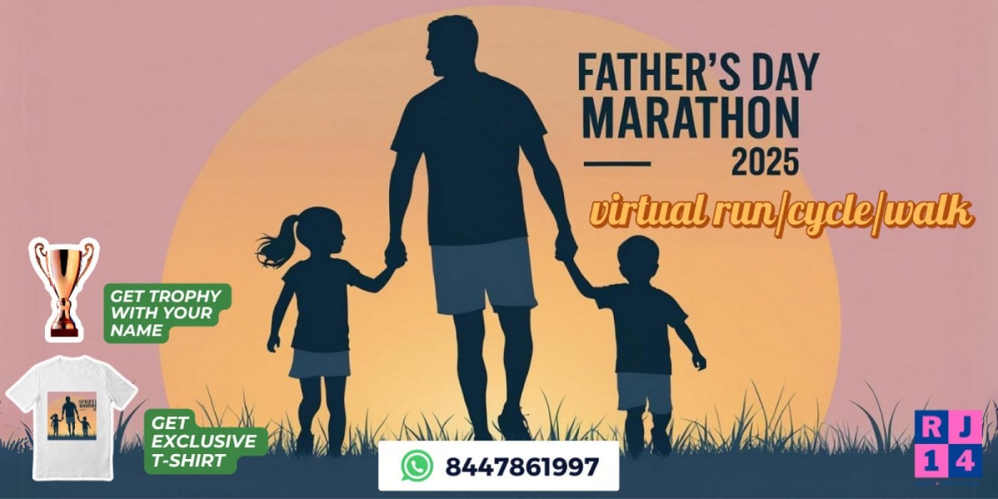 Father's Day Virtual Marathon 2025, 27 July | Online Event | AllEvents
