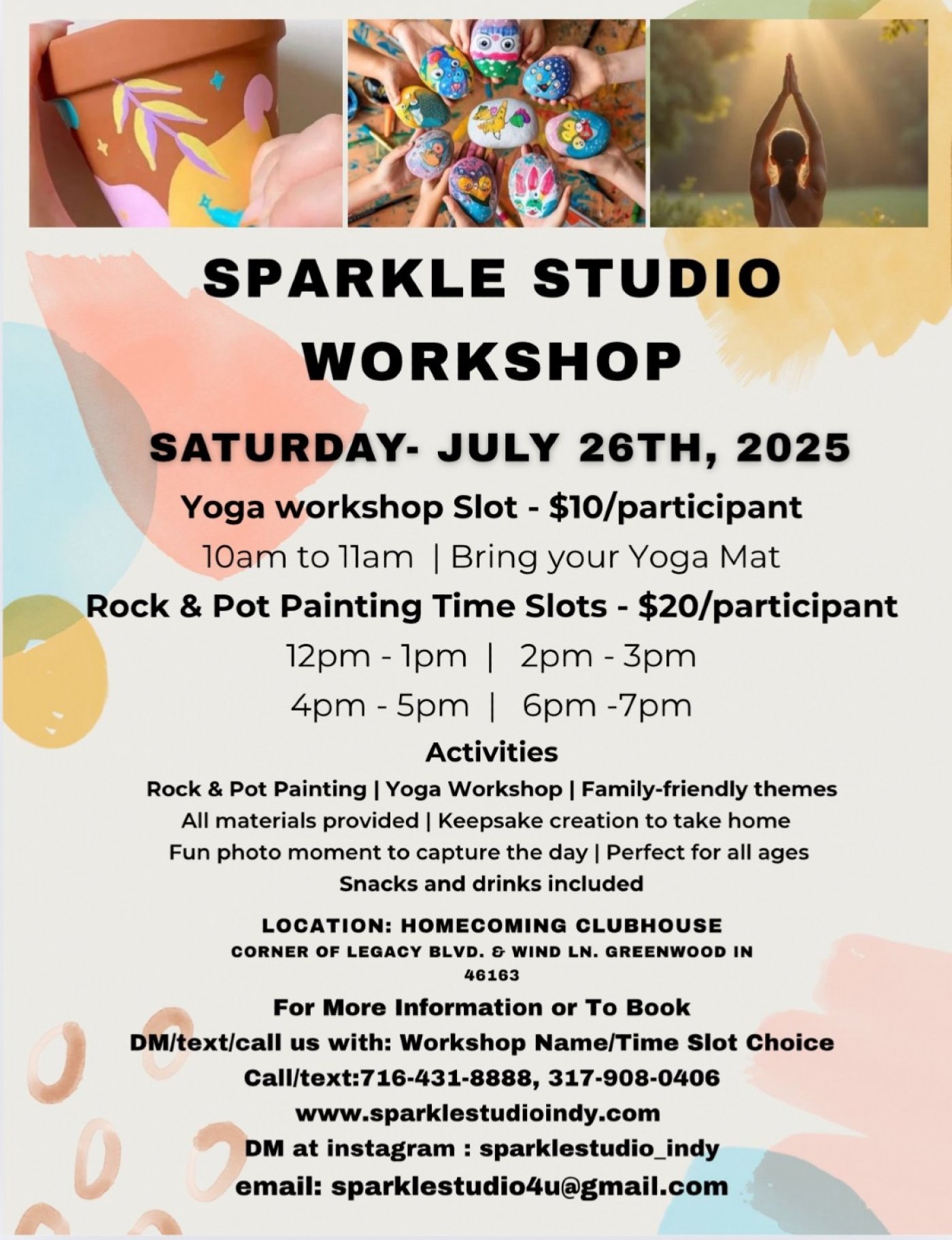 Rock and pot painting, 26 July | Online Event | AllEvents
