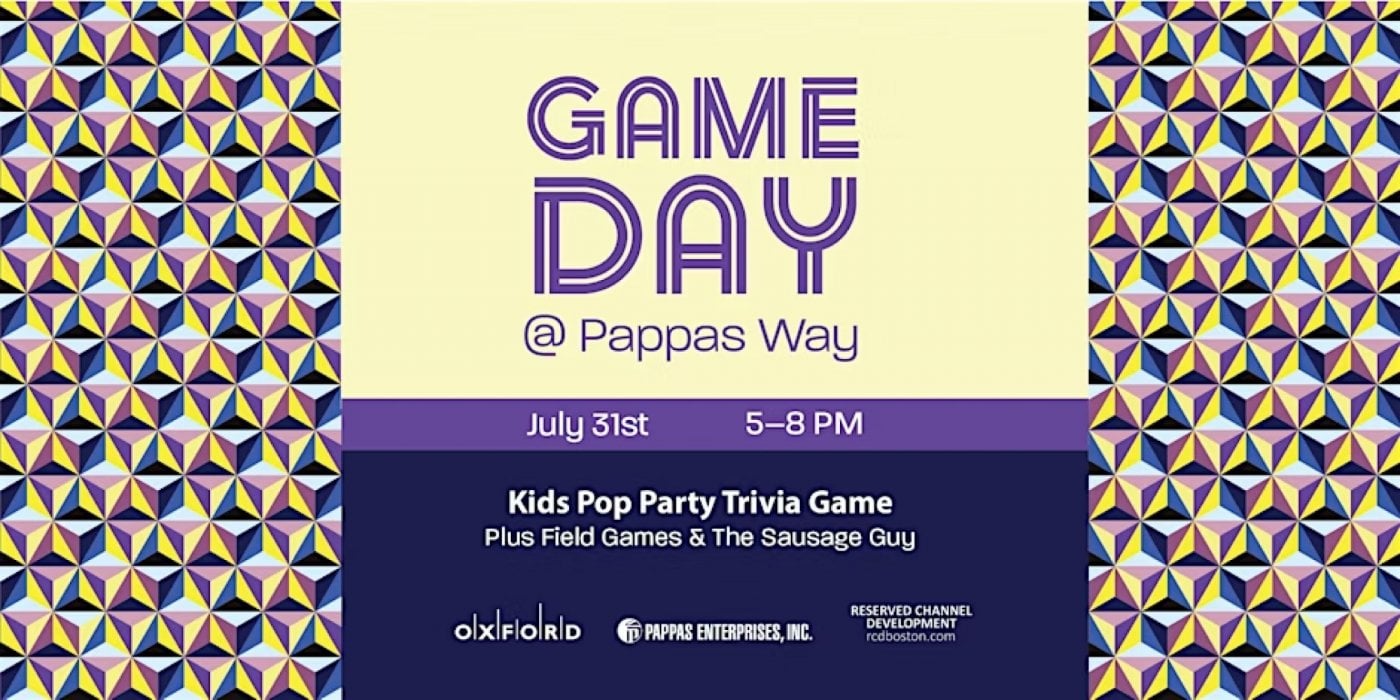 Game Day at Pappas Way: Kids Pop Party Trivia, 31 July | Event in Boston | AllEvents