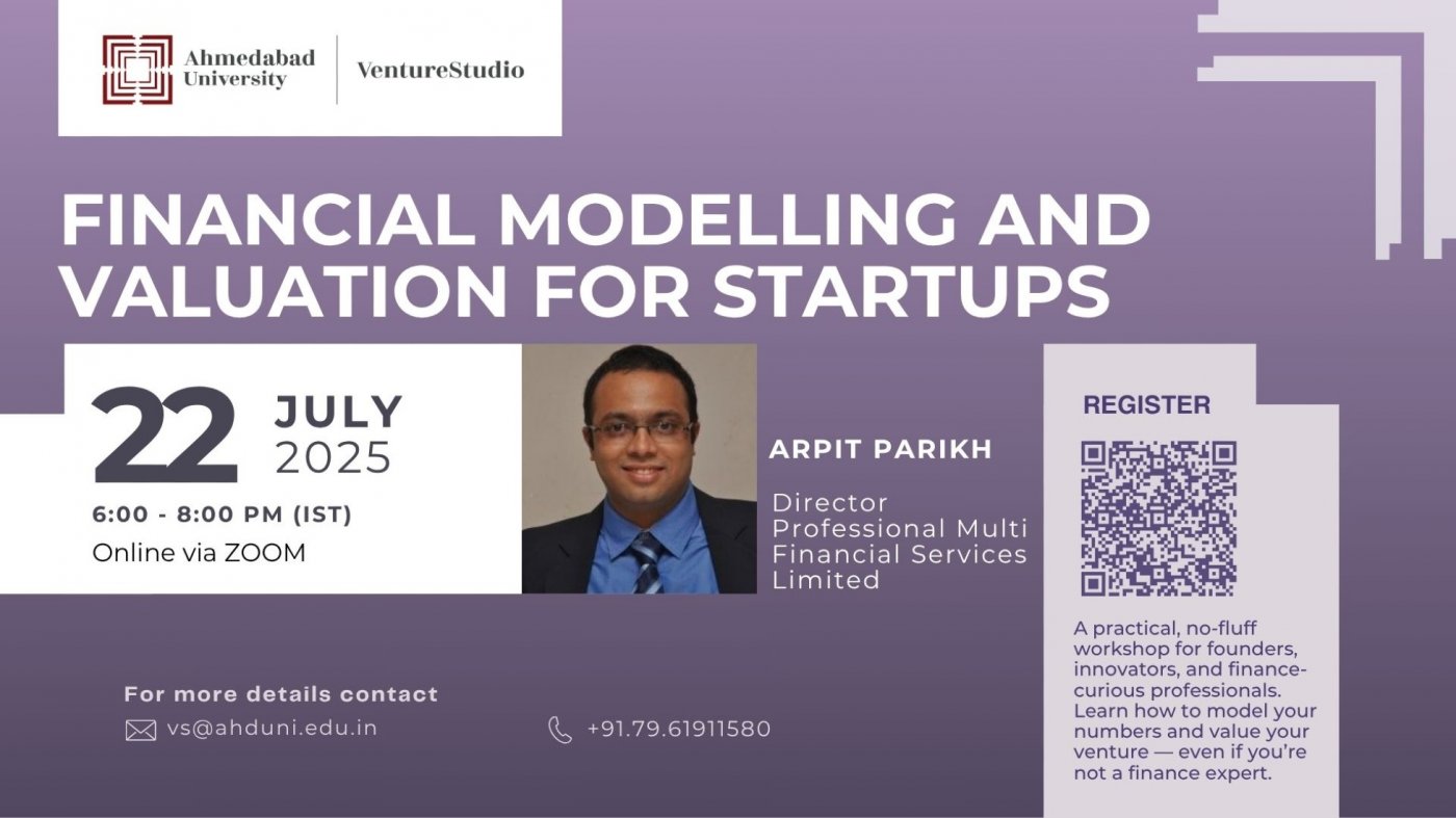 Financial Modeling and Valuation for Startups, 22 July | Online Event | AllEvents