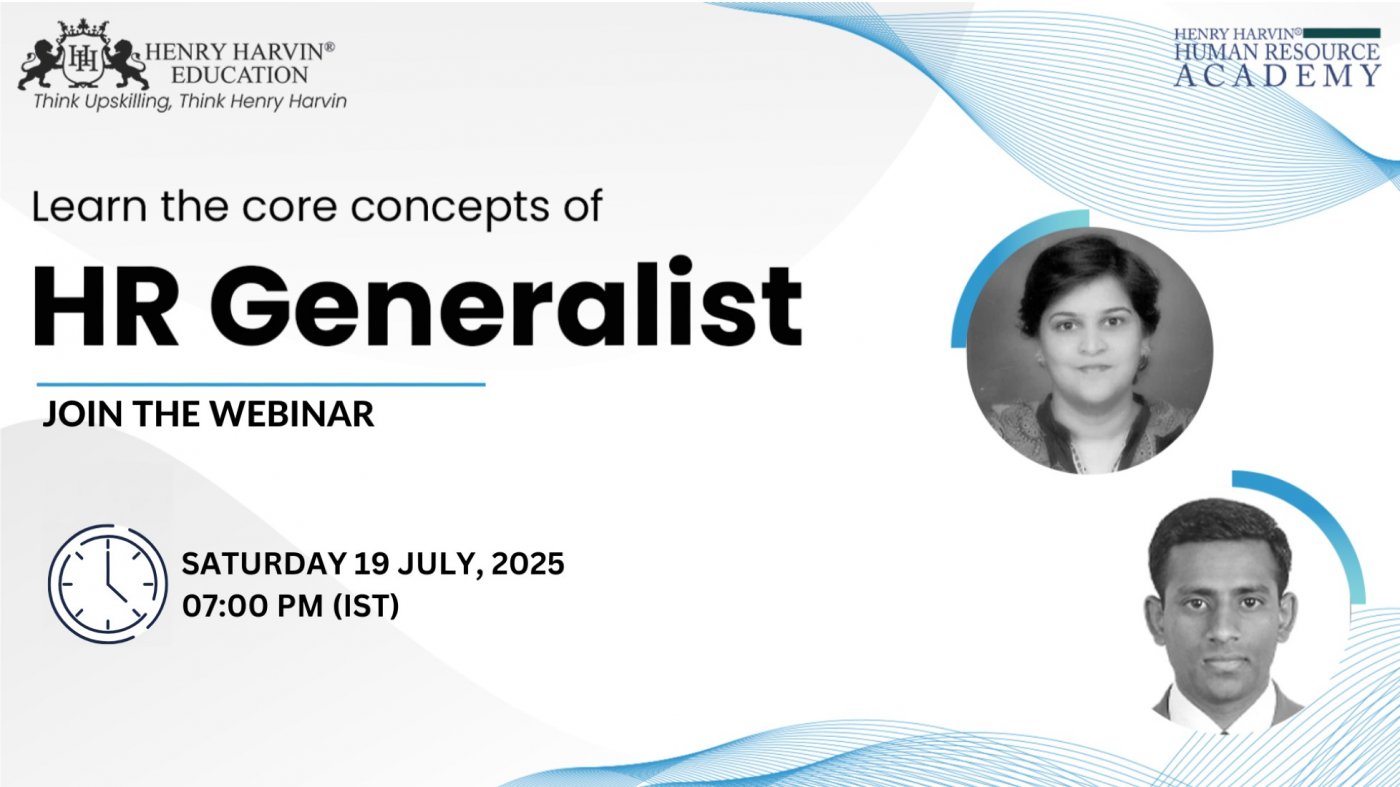 HR Generalist - Webinar | Online Event | AllEvents