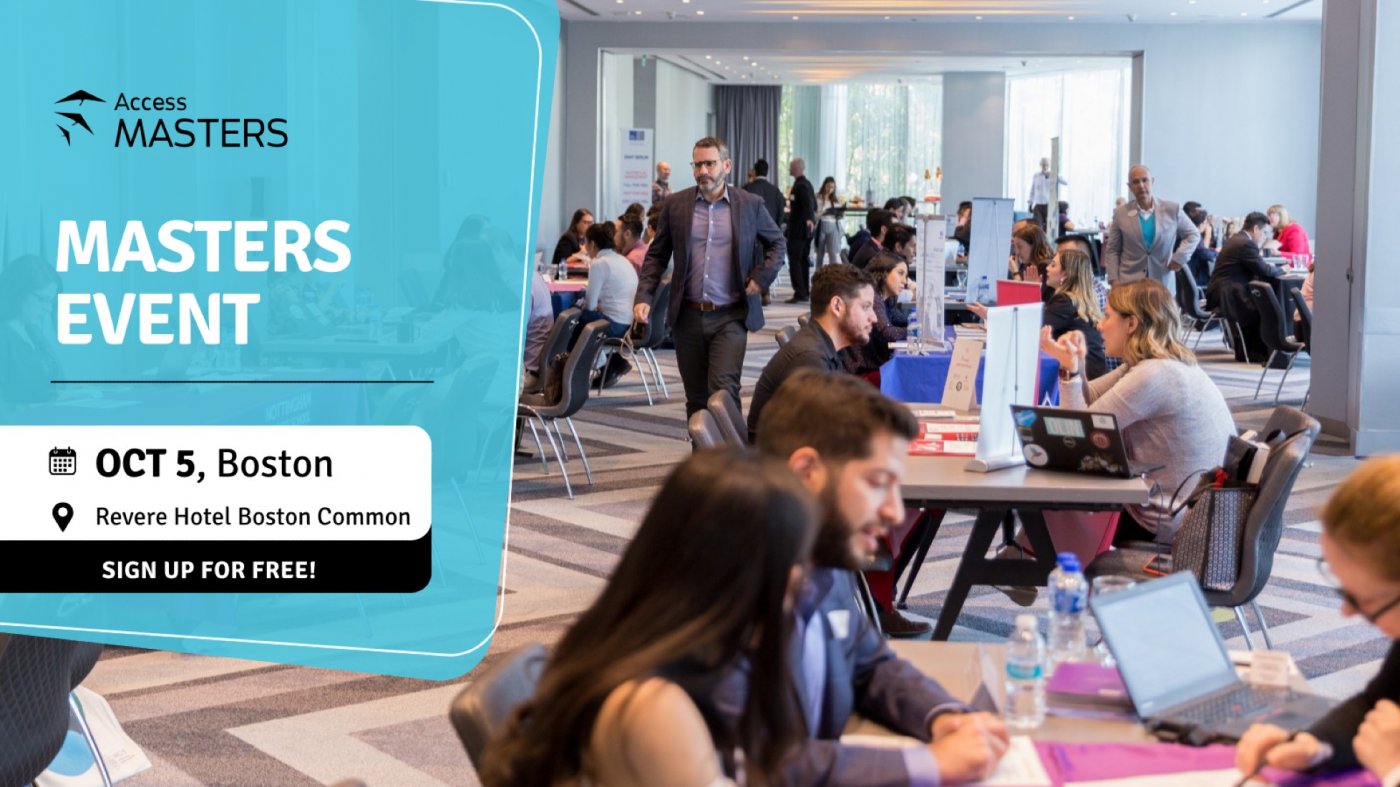 Access Masters Event – Boston, October 5, 5 October | Event in Boston | AllEvents