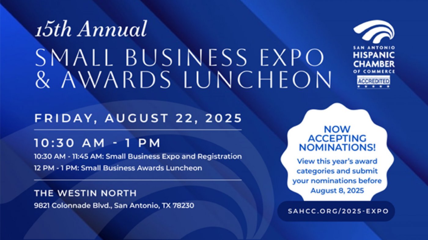 15th Annual Small Business Expo & Awards Luncheon, 22 August | Event in San Antonio | AllEvents