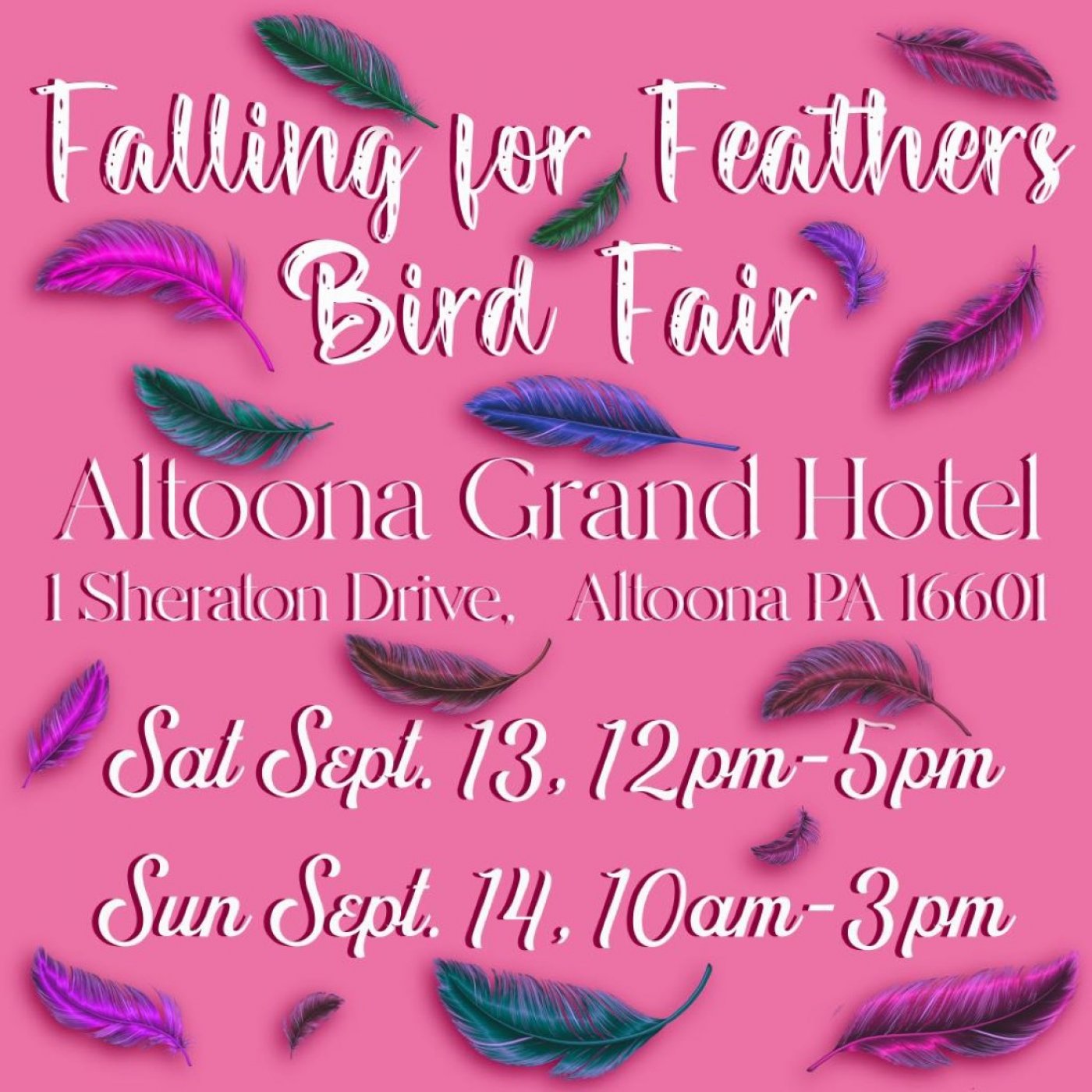 Falling for feathers bird fair , 13 September | Event in Altoona | AllEvents