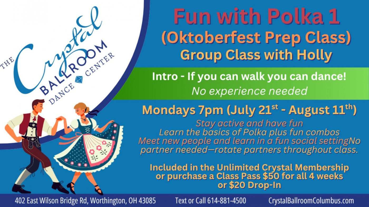 7/21/25 Fun with Polka 1 - Oktoberfest Prep Class | Event in Worthington | AllEvents