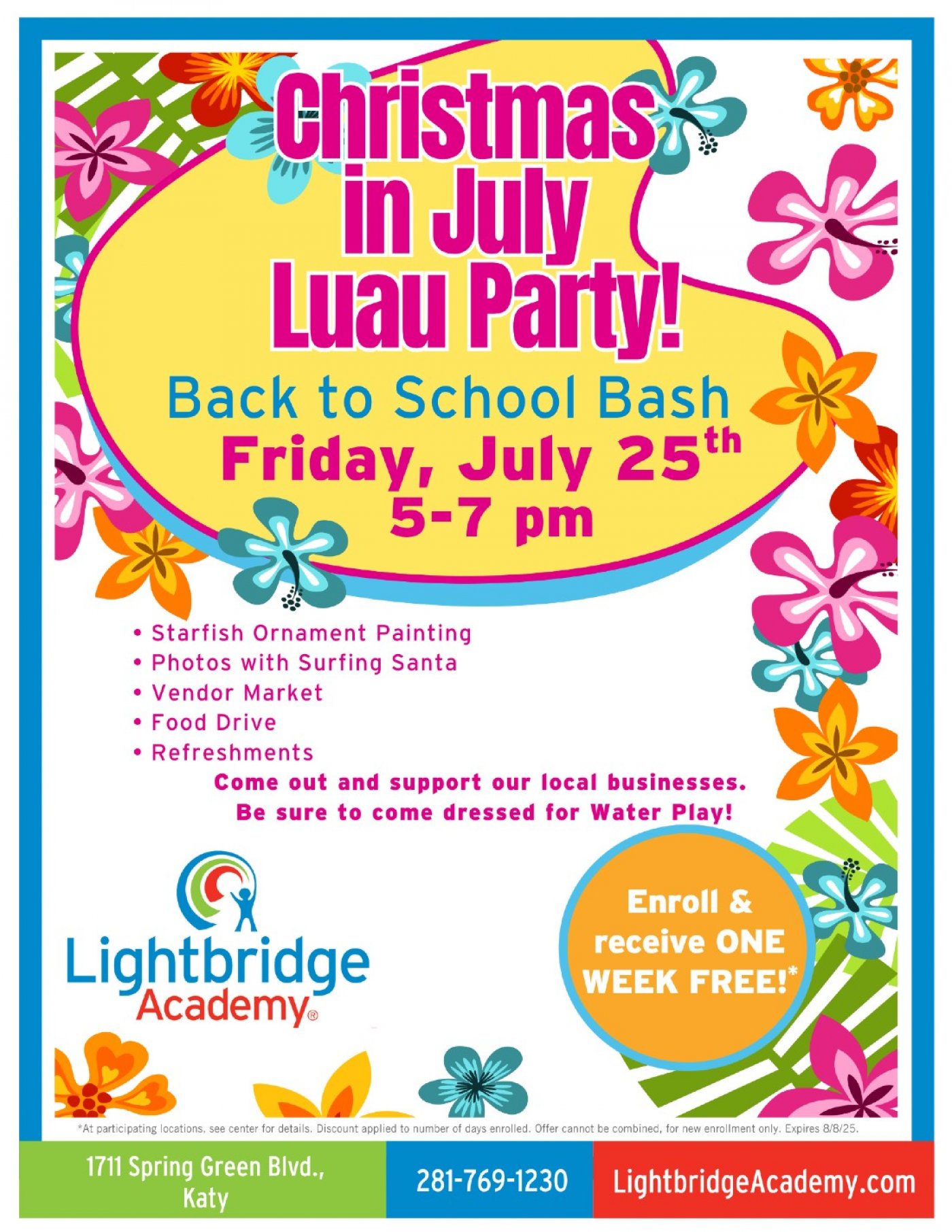 Christmas in July at Lightbridge Academy, 25 July | Event in Katy | AllEvents