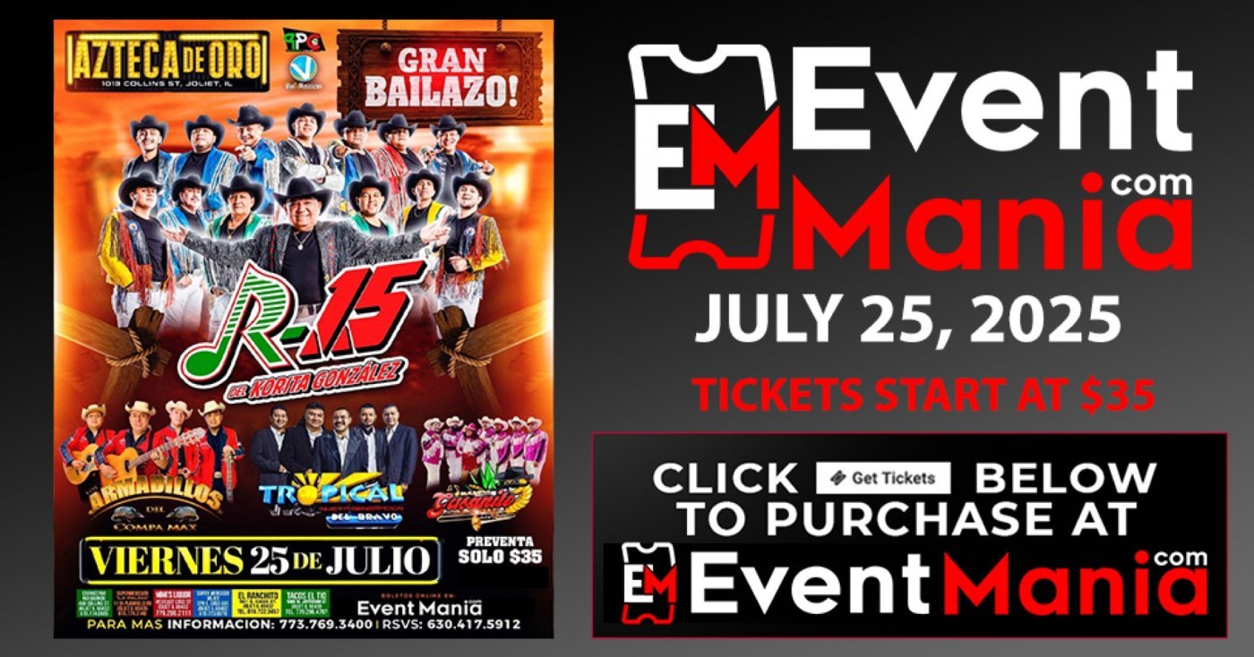 Banda R-15 de Korita Gonzalez - Joliet, IL, 25 July | Event in Joliet | AllEvents