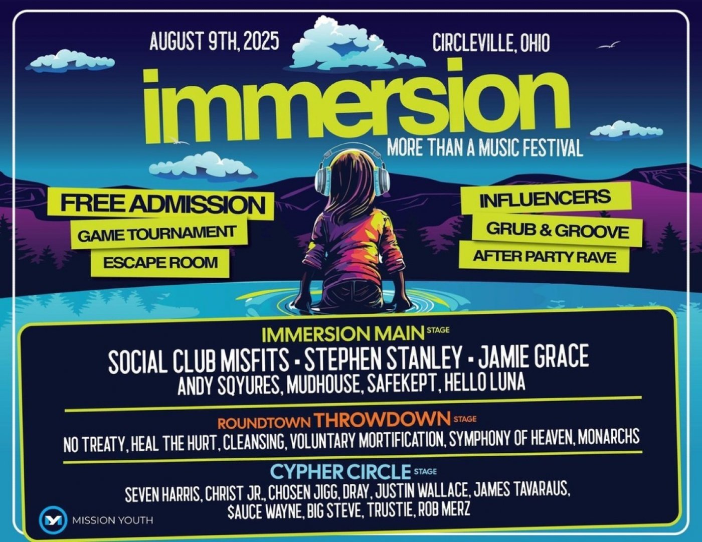 Immersion 2025- Circleville, OH- JUSTIN WALLACE!!!, 9 August | Event in Circleville | AllEvents